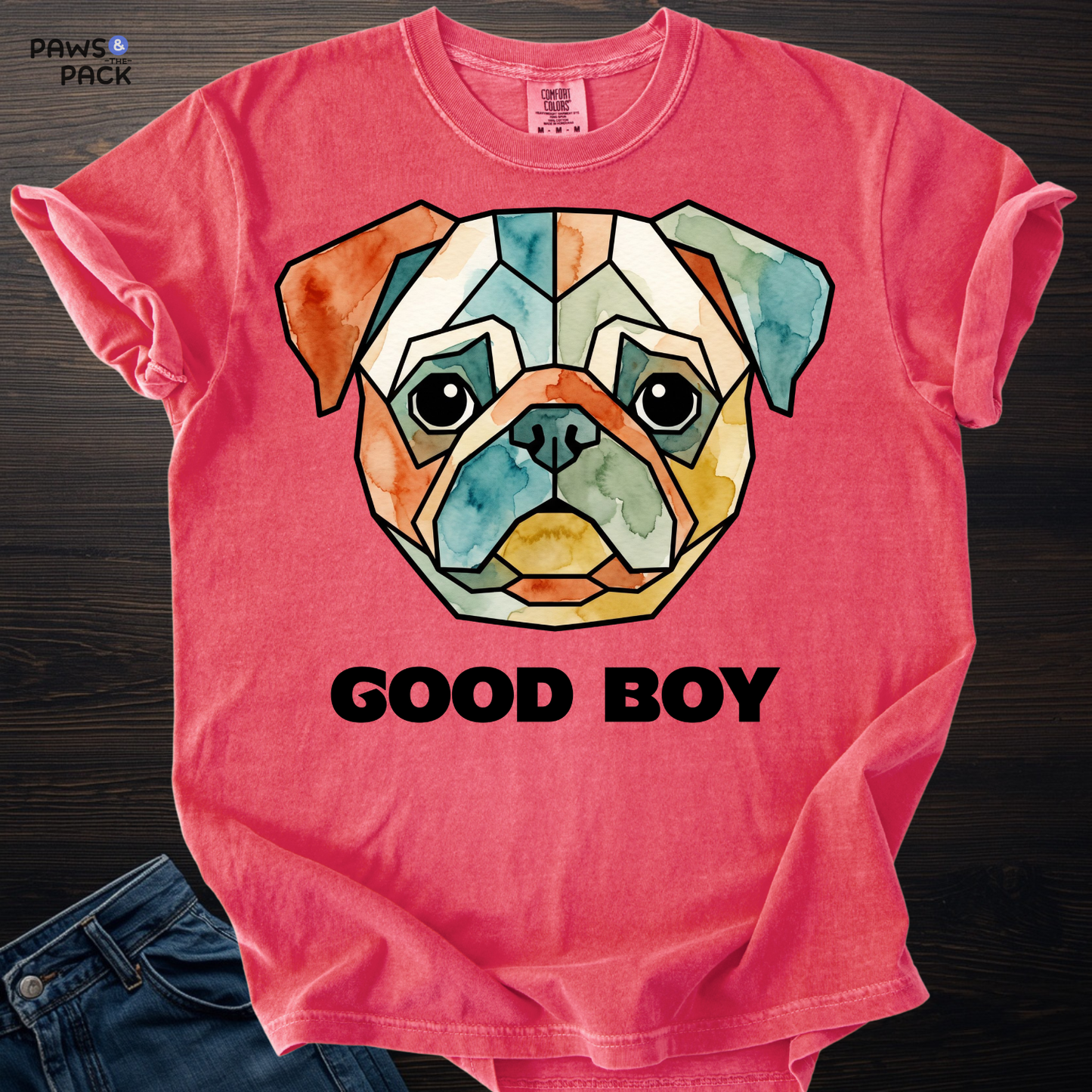 Good Boy Pug T-shirt