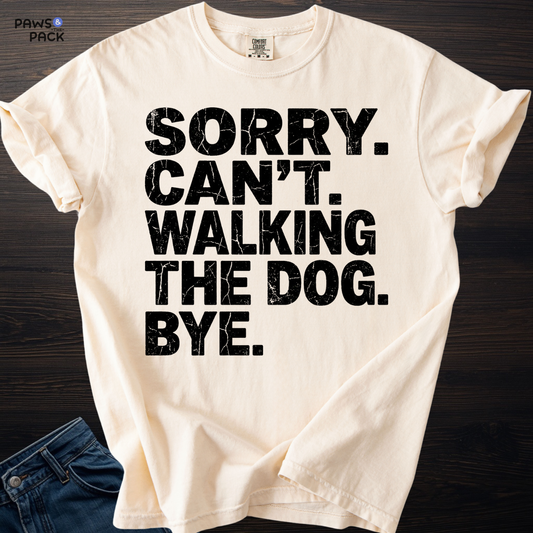 Walking the Dog T-shirt