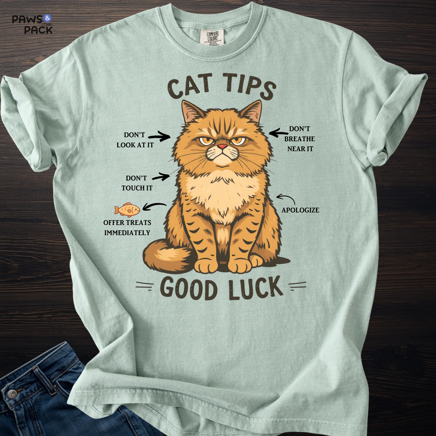 Cat Tips T-shirt