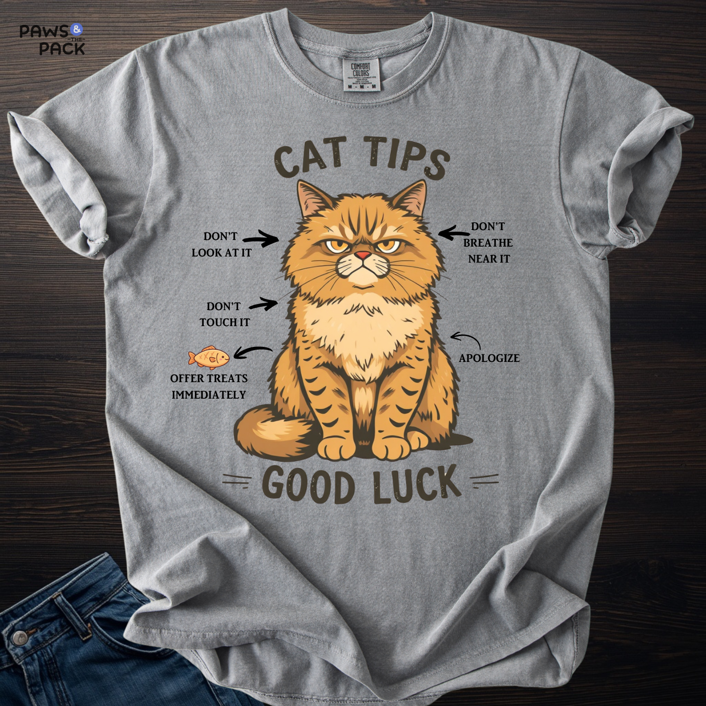 Cat Tips T-shirt