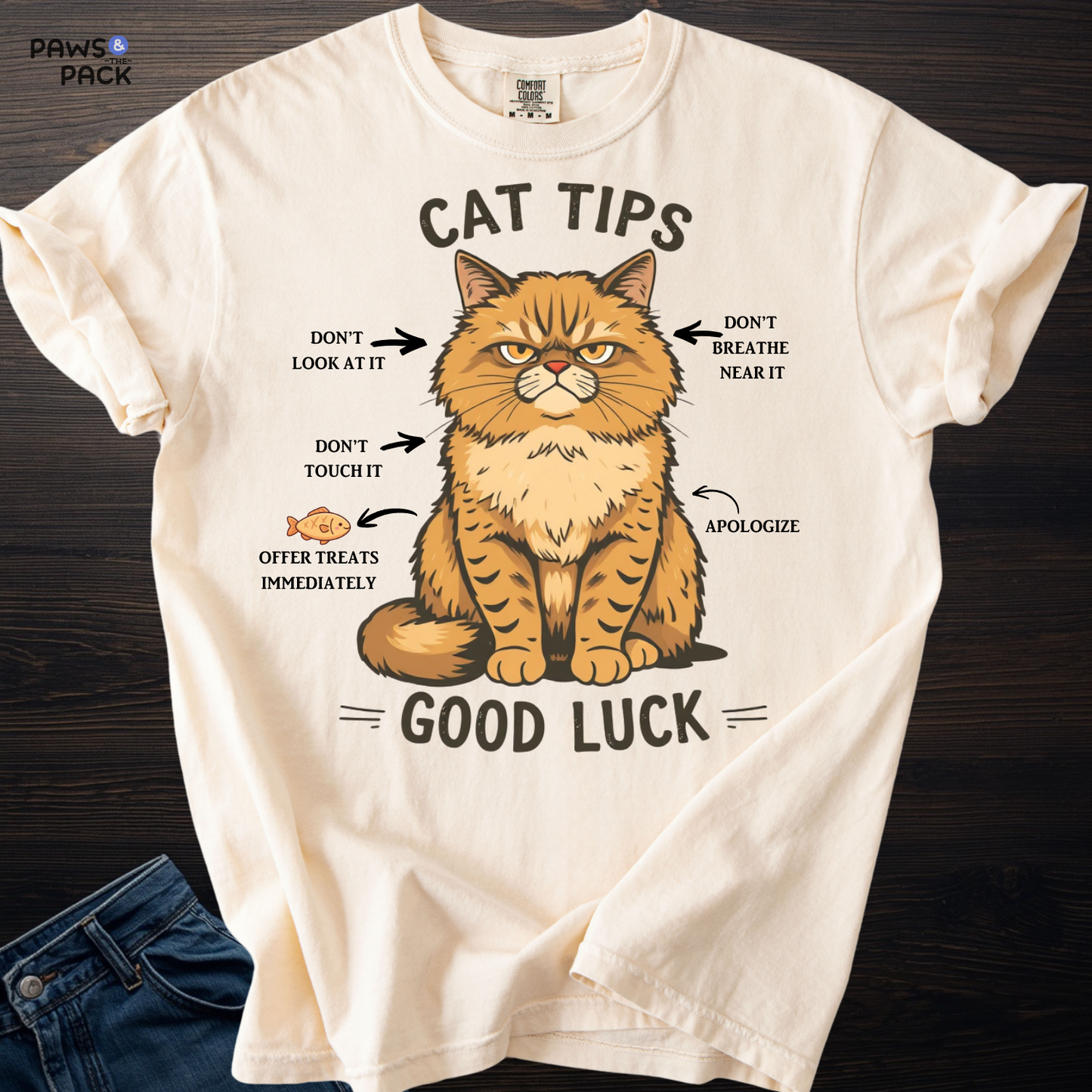 Cat Tips T-shirt