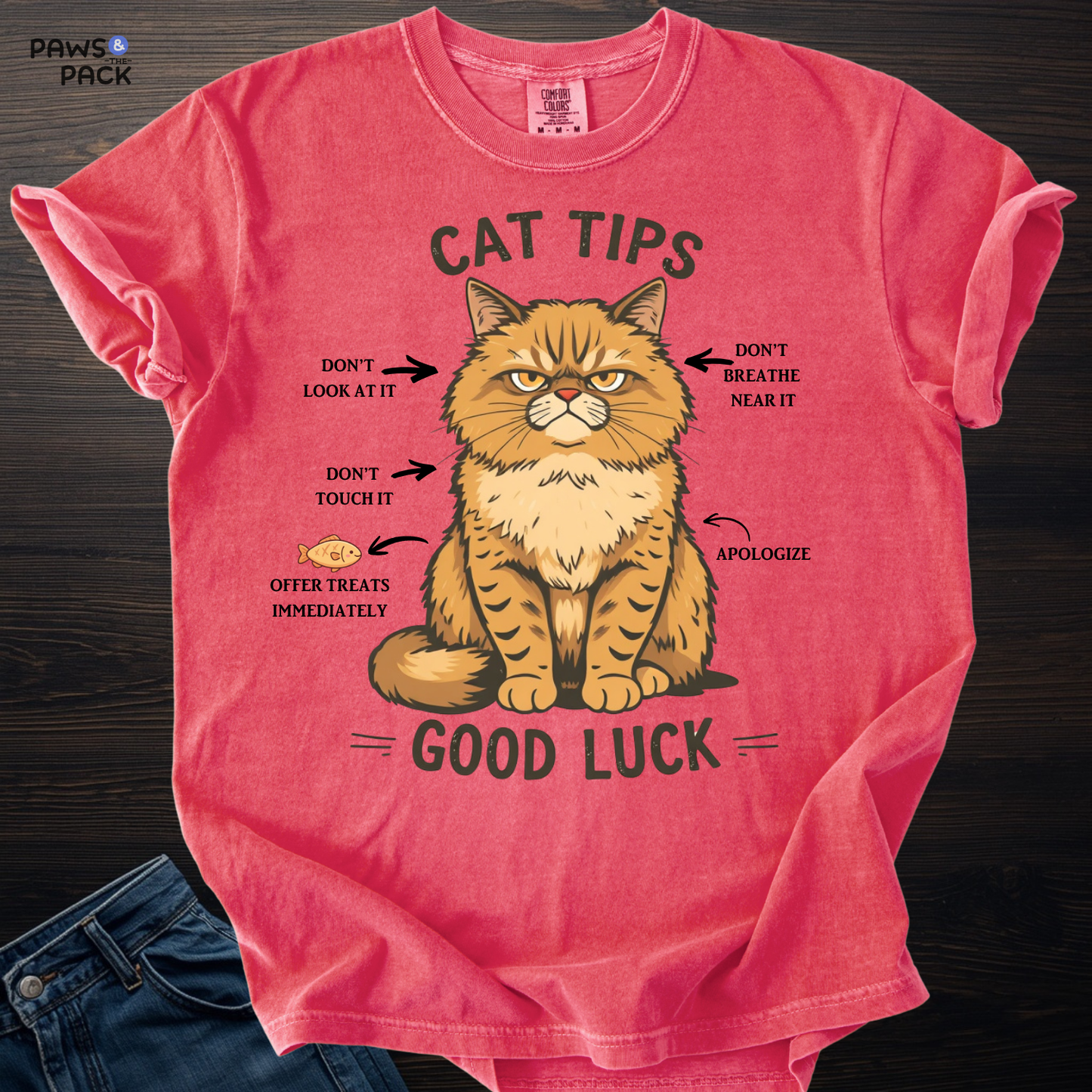 Cat Tips T-shirt