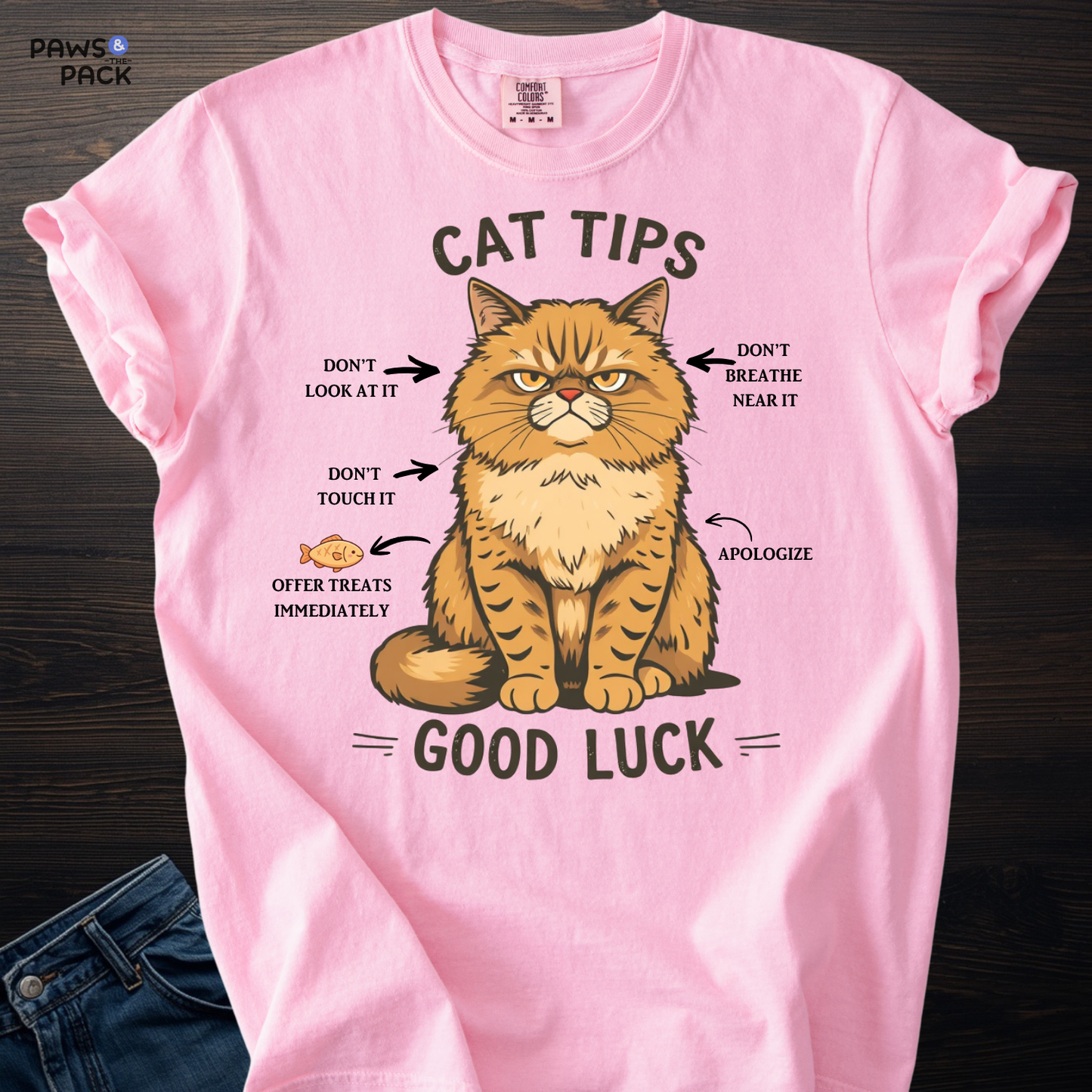 Cat Tips T-shirt