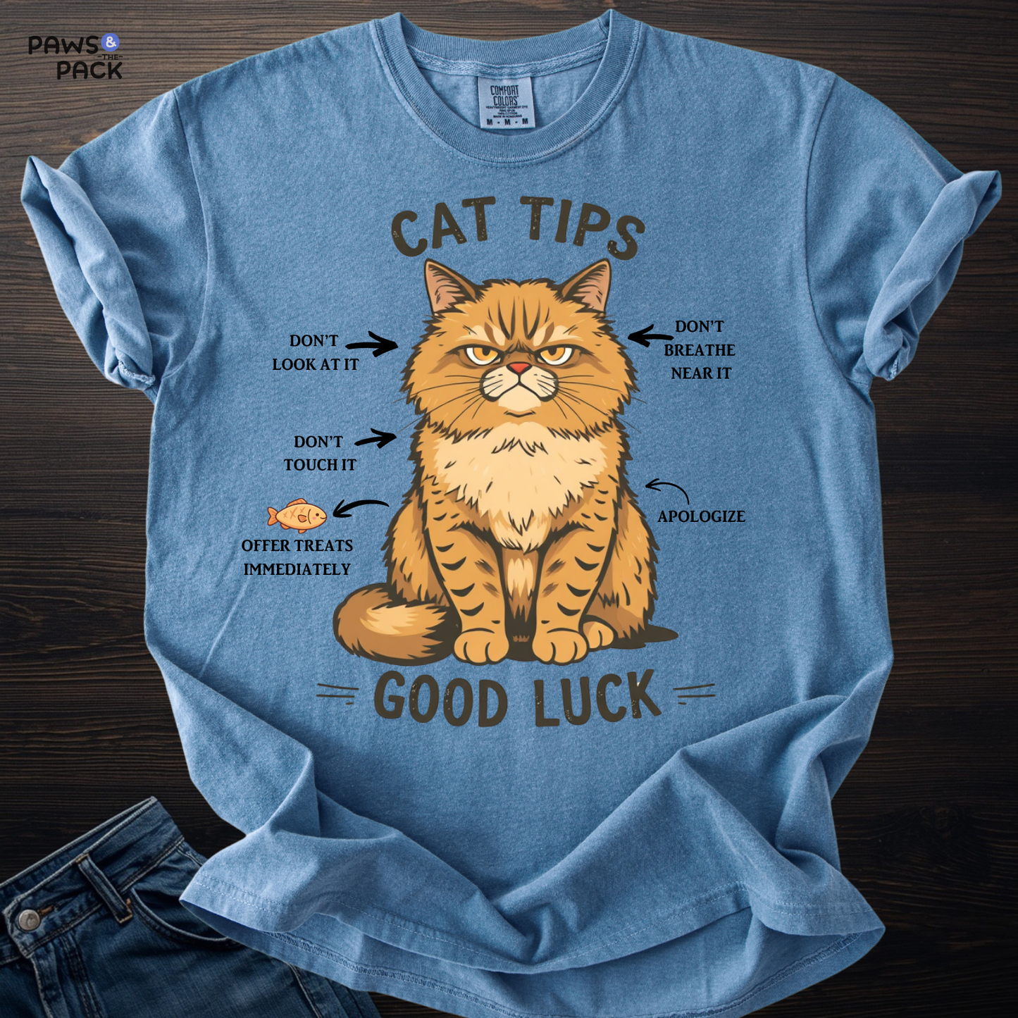 Cat Tips T-shirt