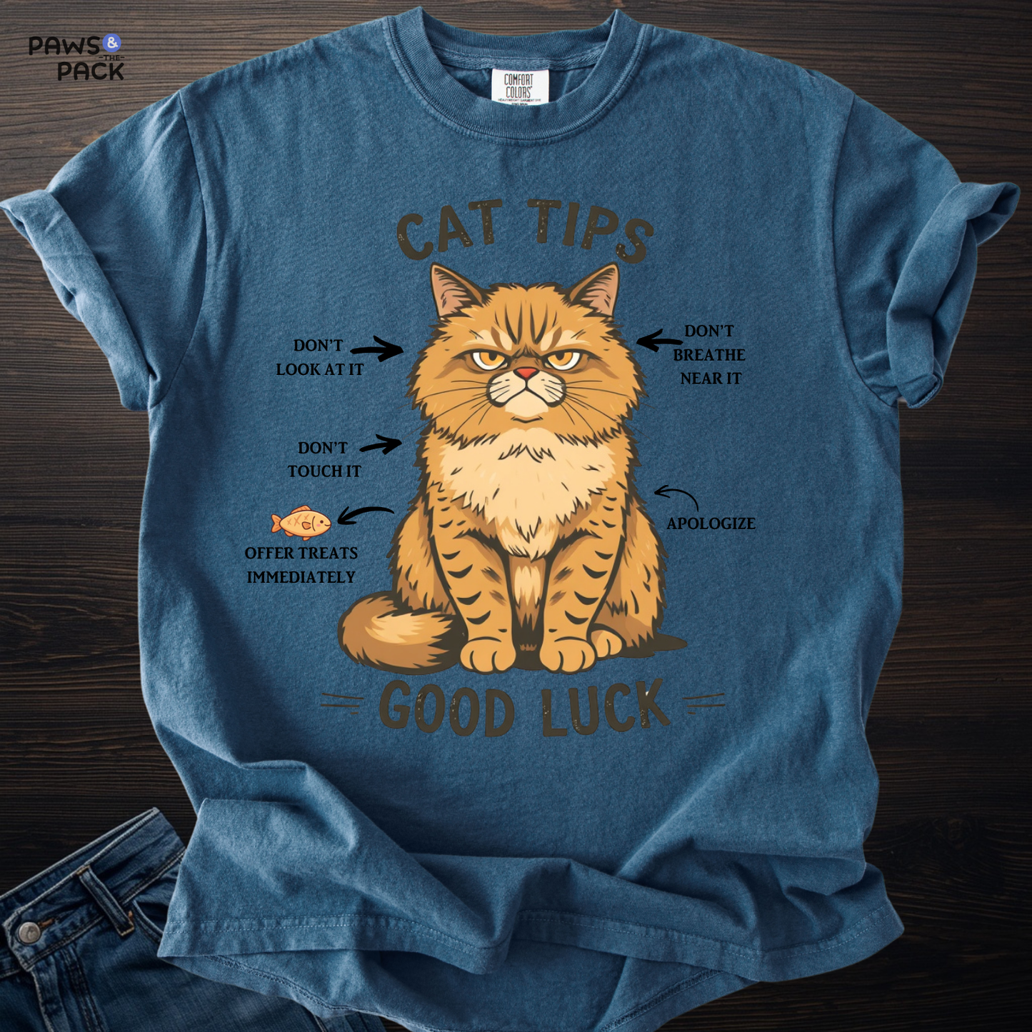 Cat Tips T-shirt