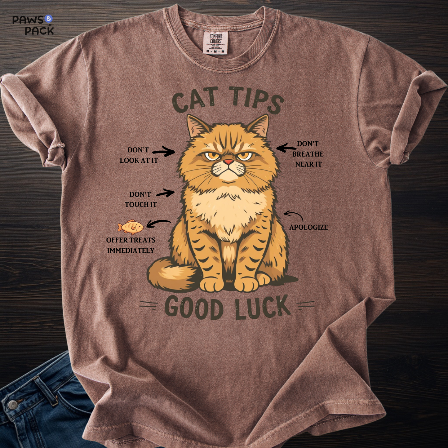 Cat Tips T-shirt