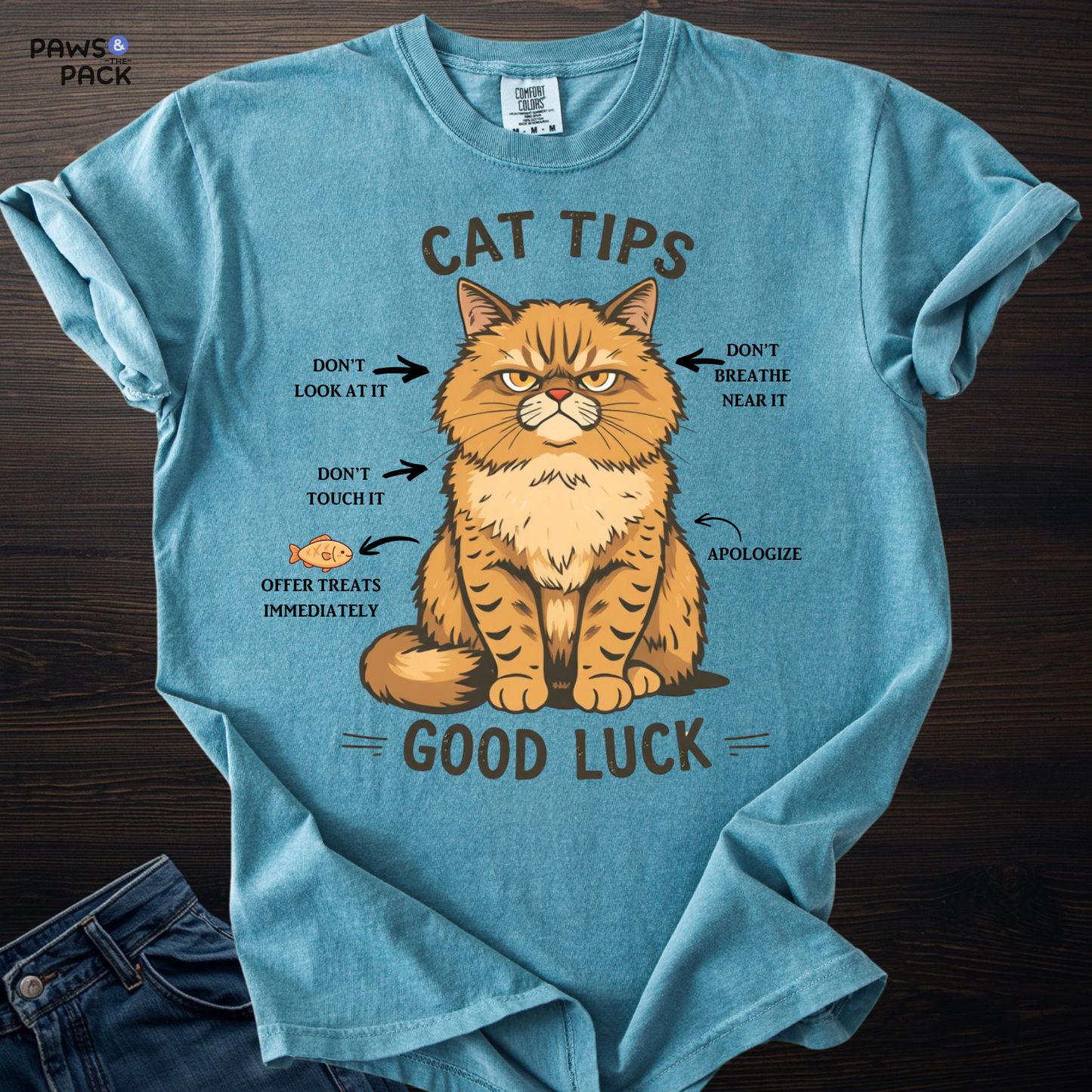 Cat Tips T-shirt