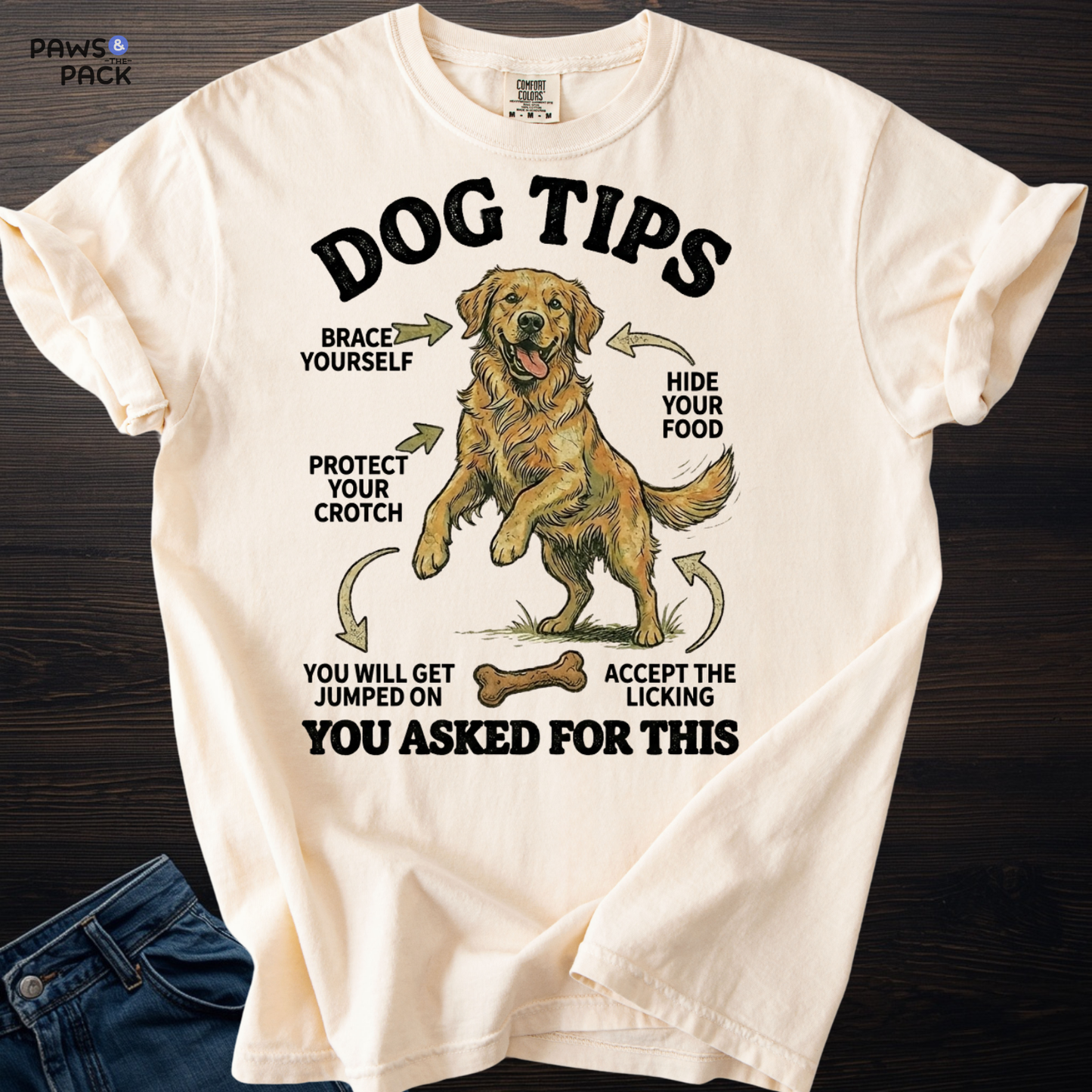 Dog Tips T-shirt