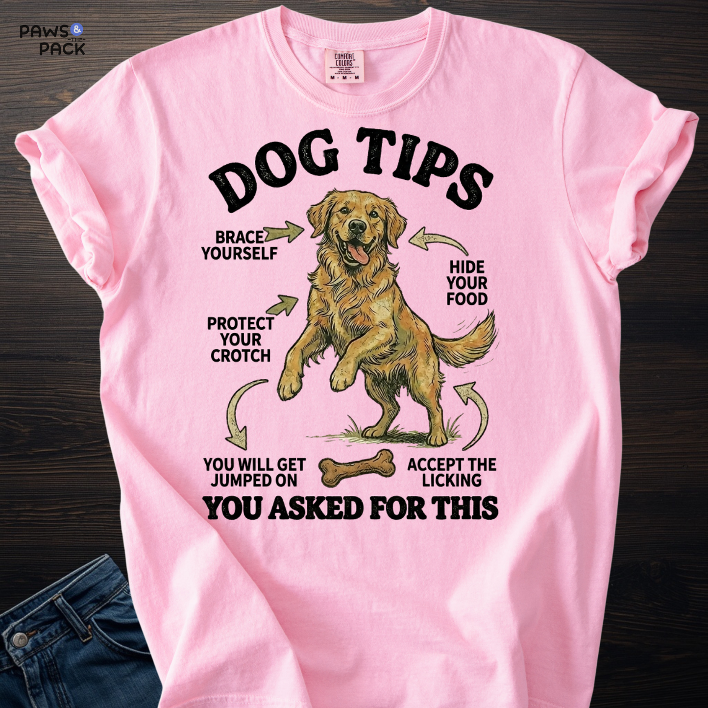 Dog Tips T-shirt