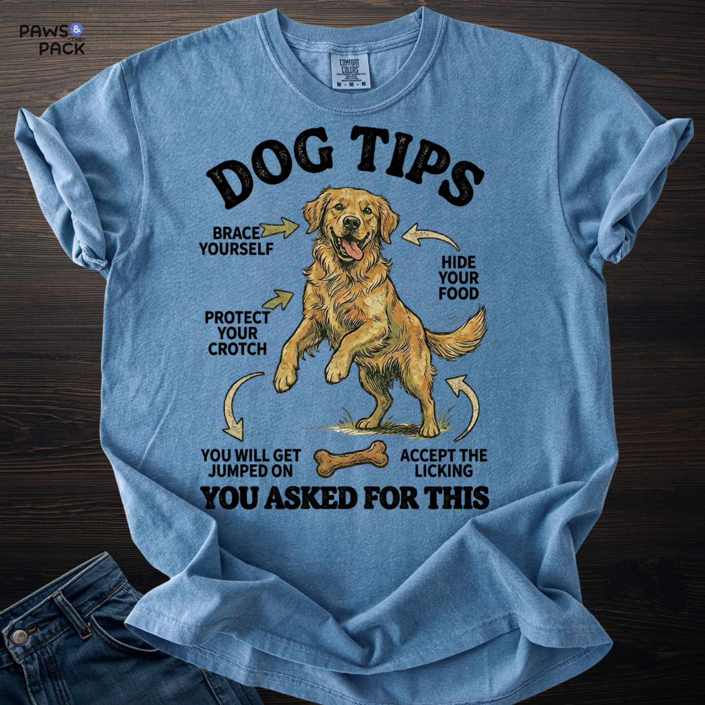 Dog Tips T-shirt