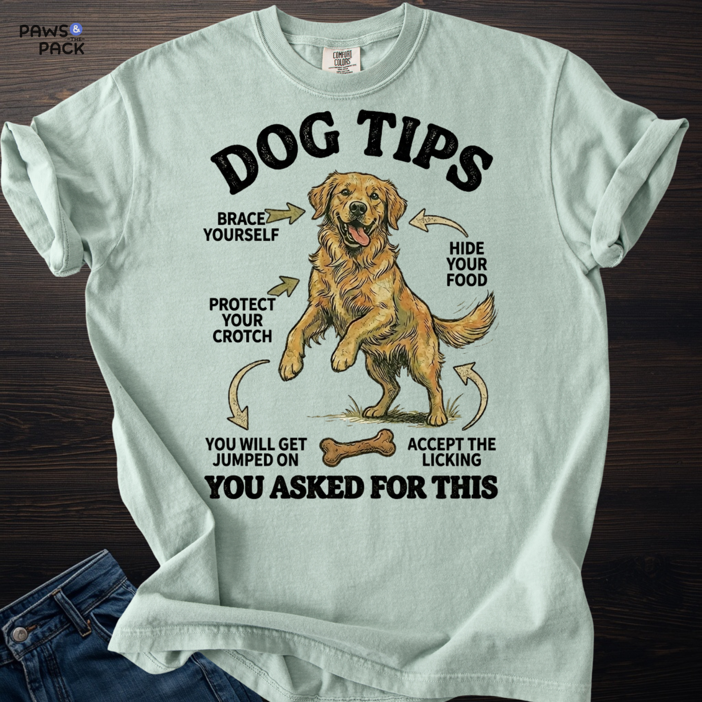 Dog Tips T-shirt