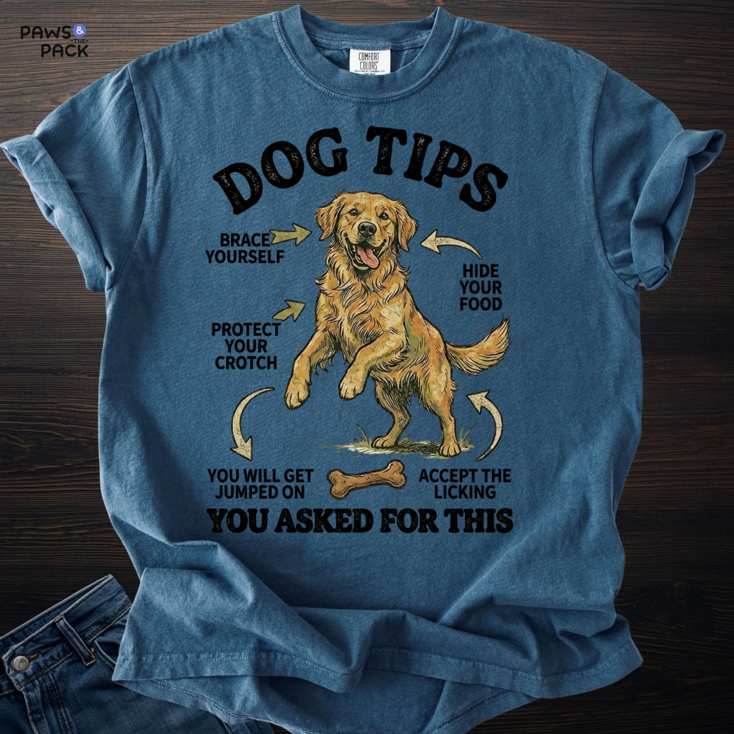 Dog Tips T-shirt