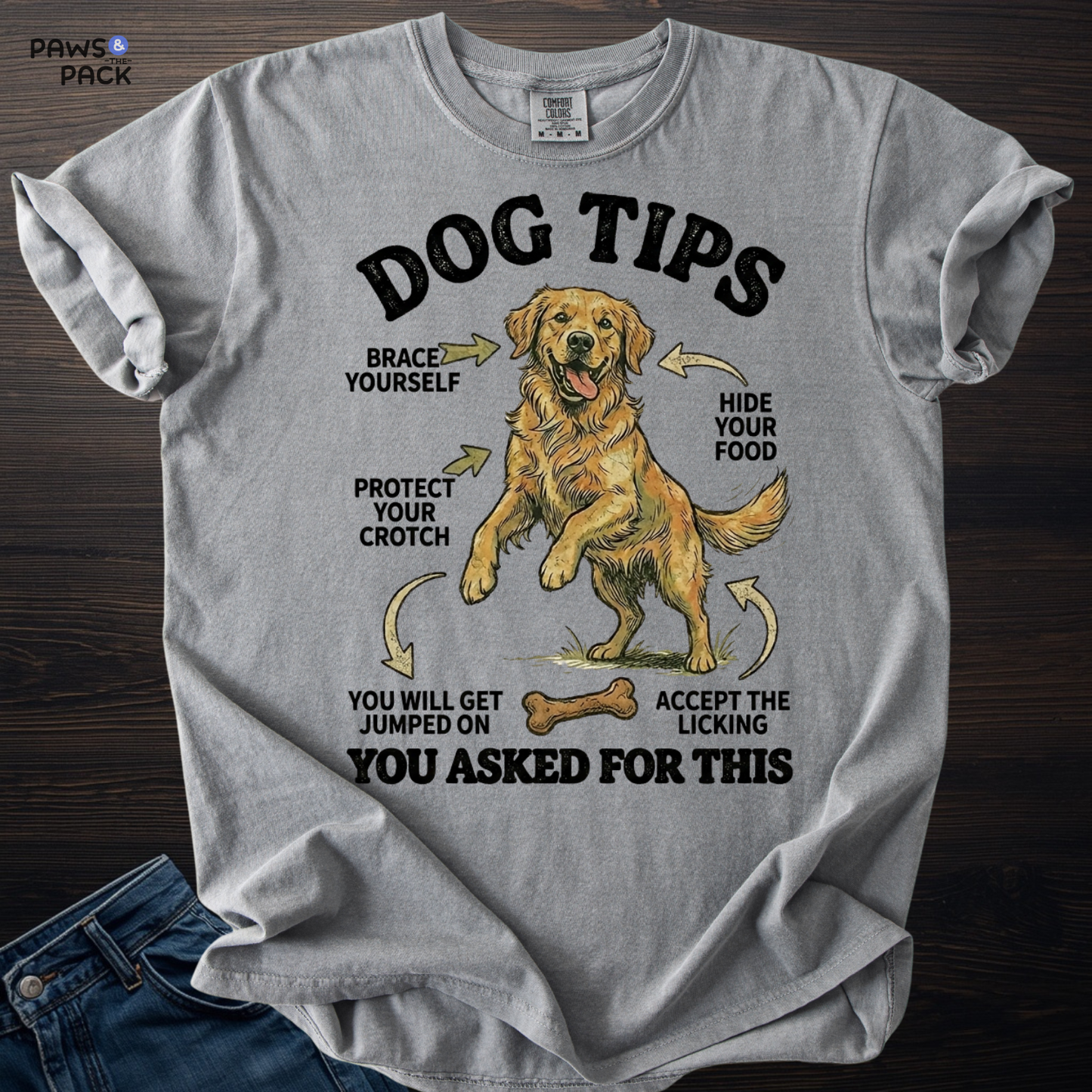 Dog Tips T-shirt
