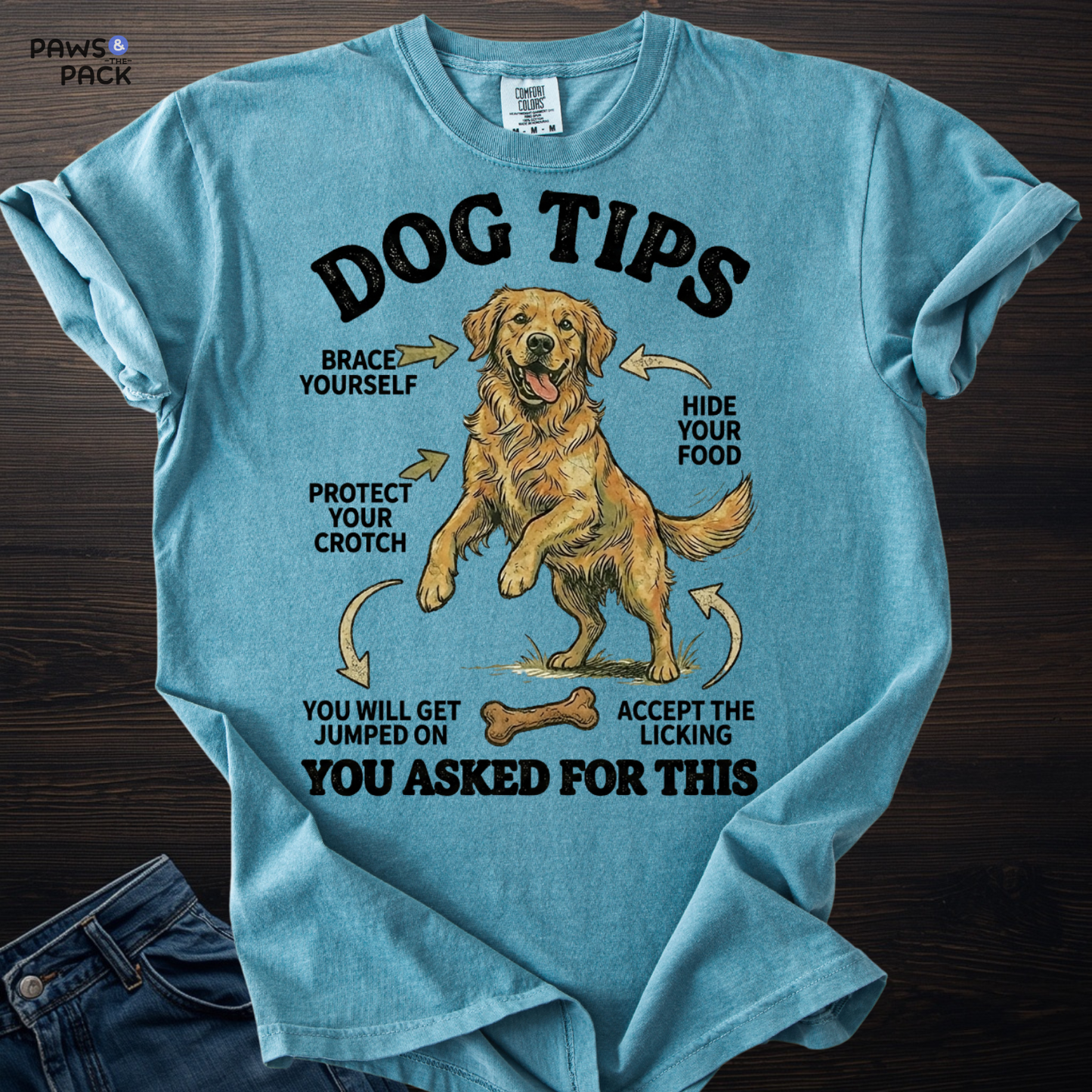 Dog Tips T-shirt
