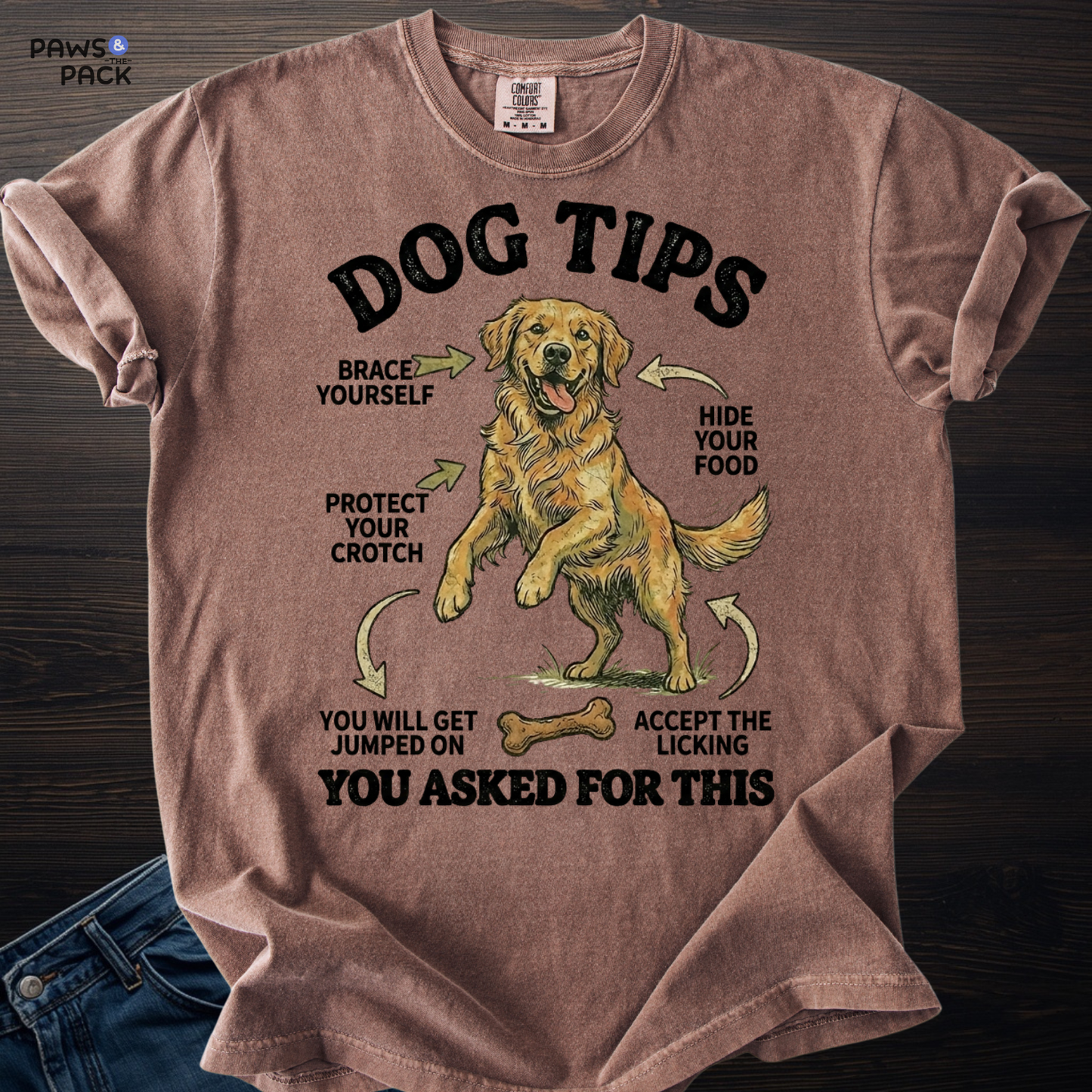 Dog Tips T-shirt