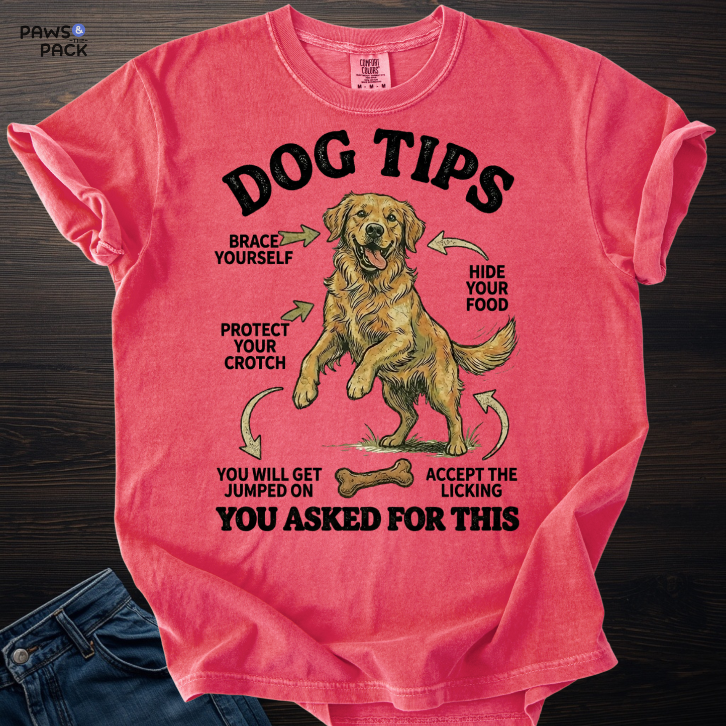 Dog Tips T-shirt