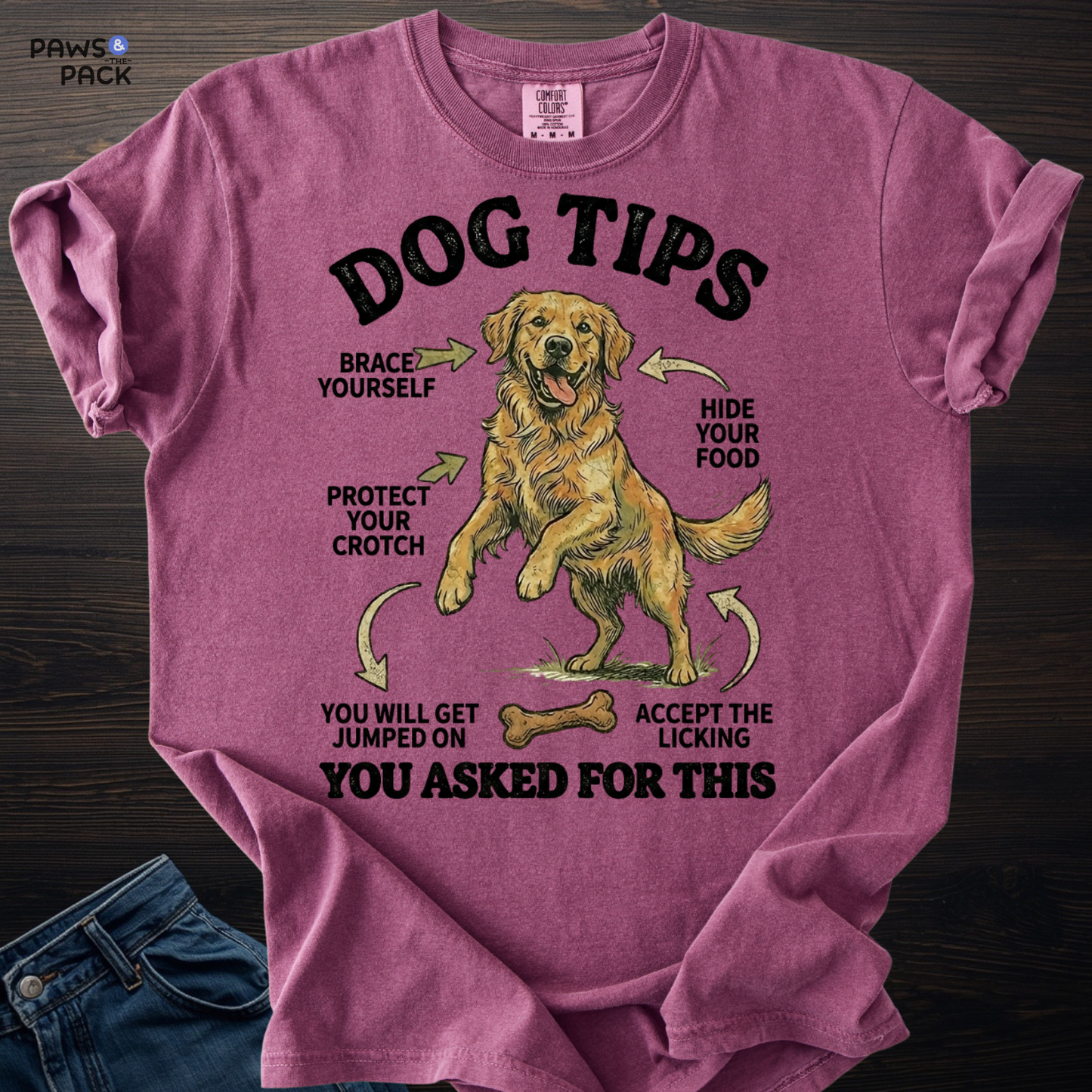 Dog Tips T-shirt
