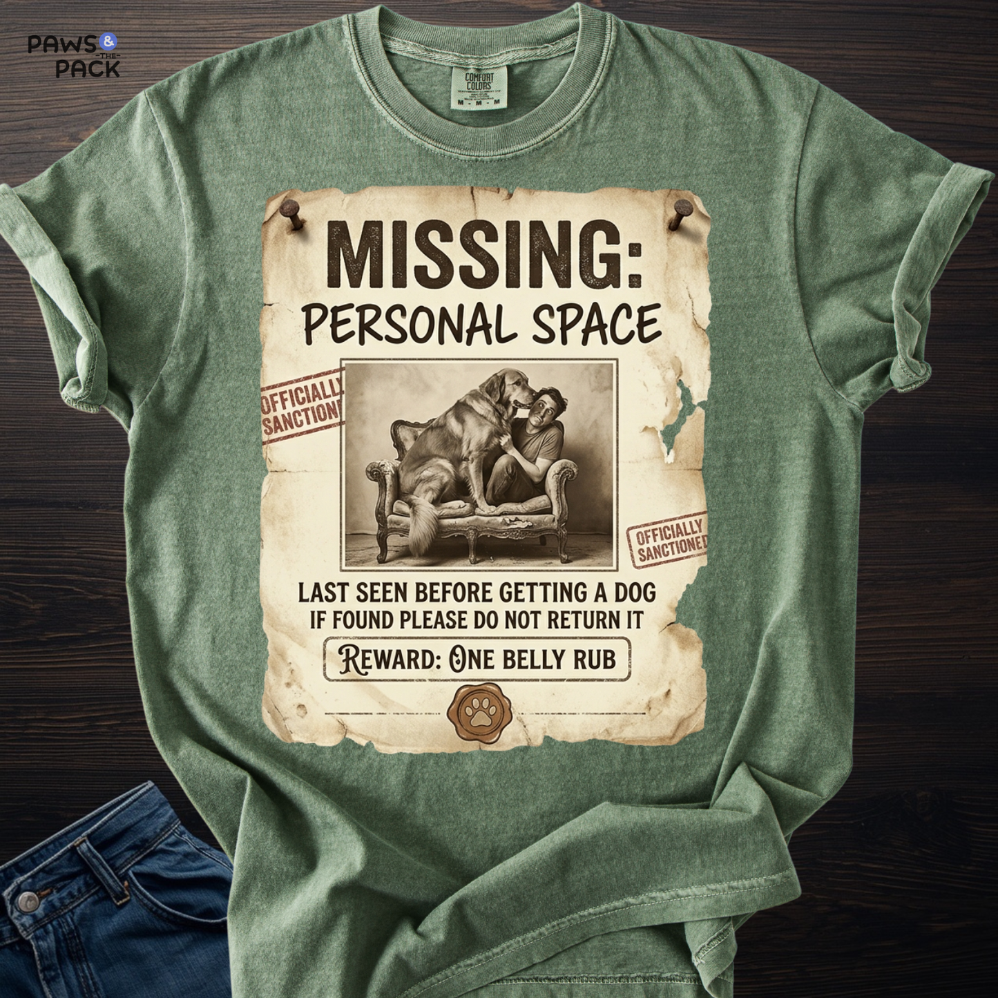 Dog Personal Space T-shirt