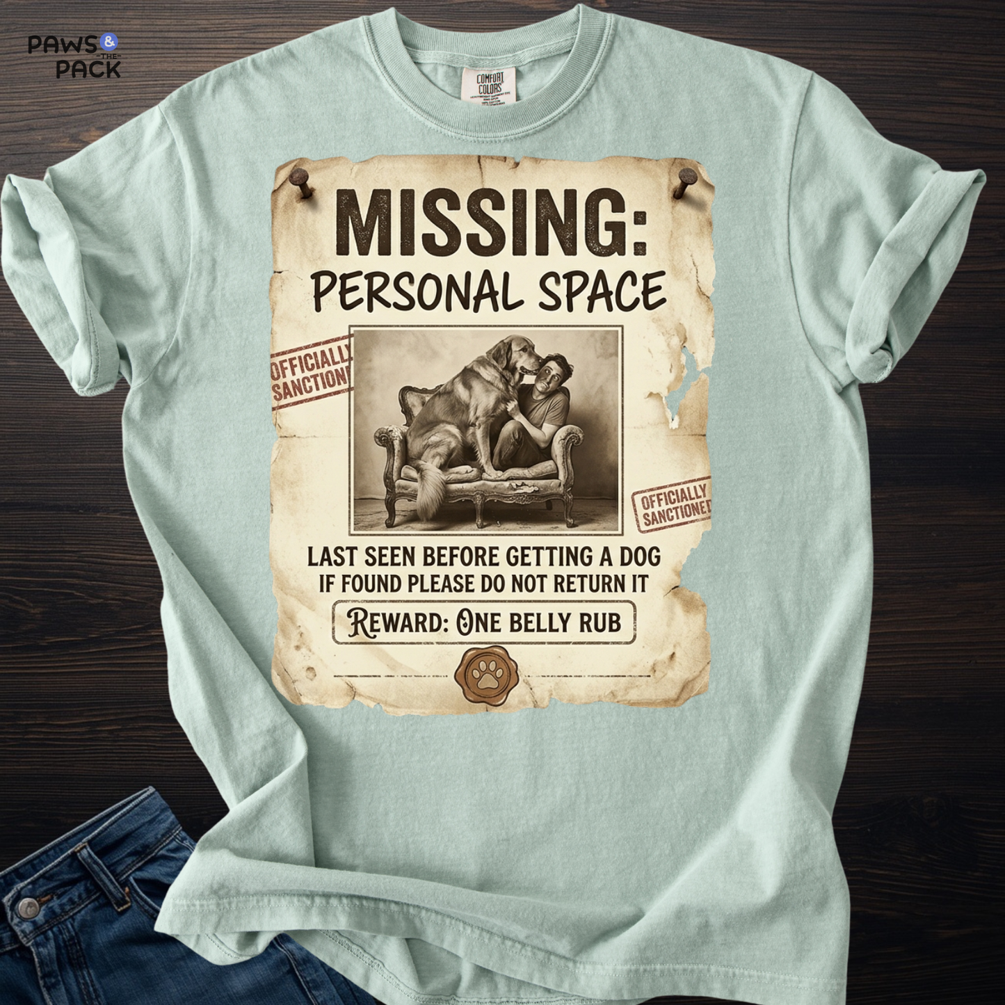 Dog Personal Space T-shirt