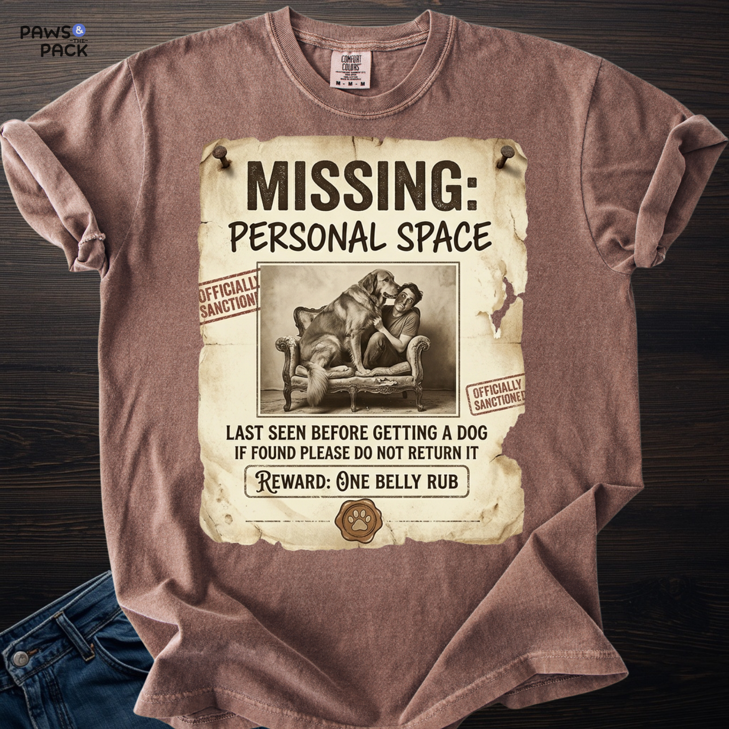 Dog Personal Space T-shirt