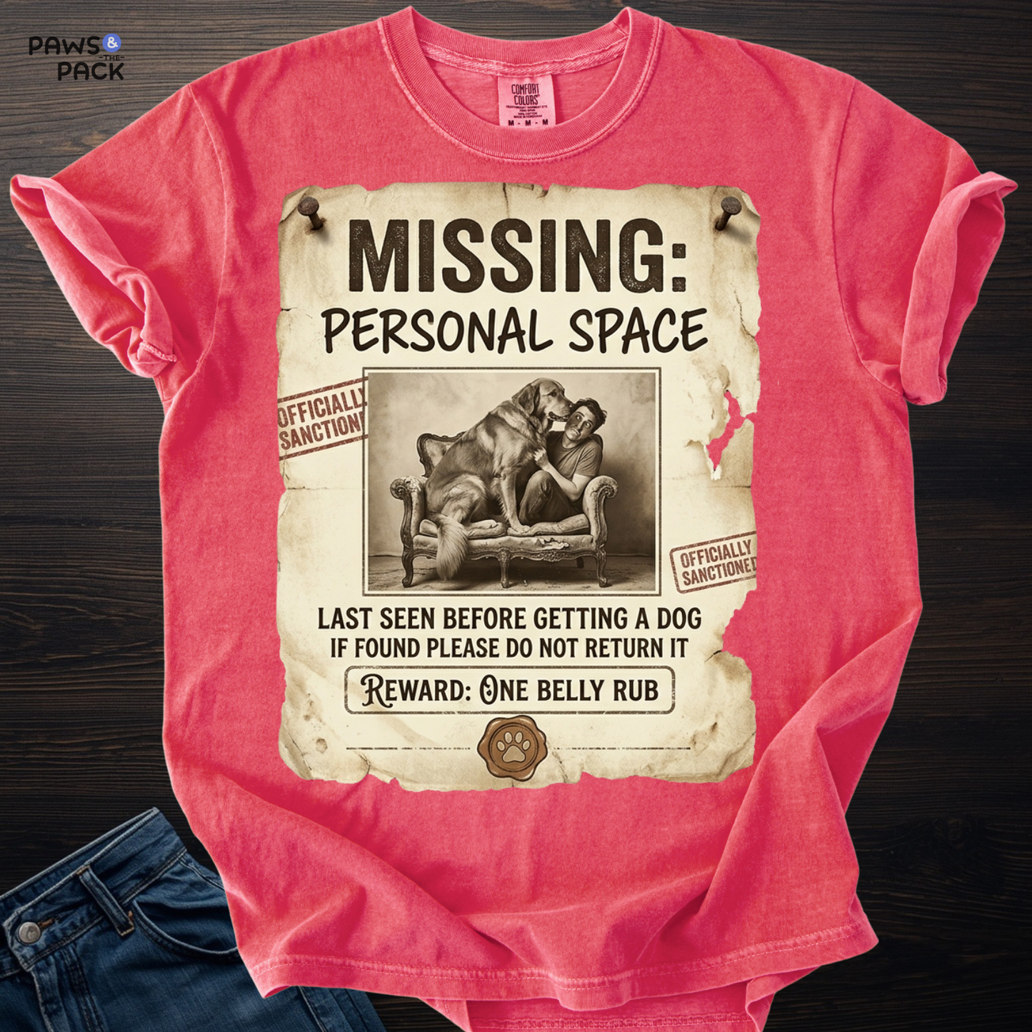 Dog Personal Space T-shirt