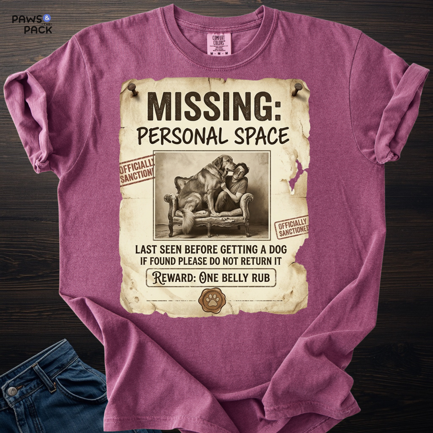 Dog Personal Space T-shirt
