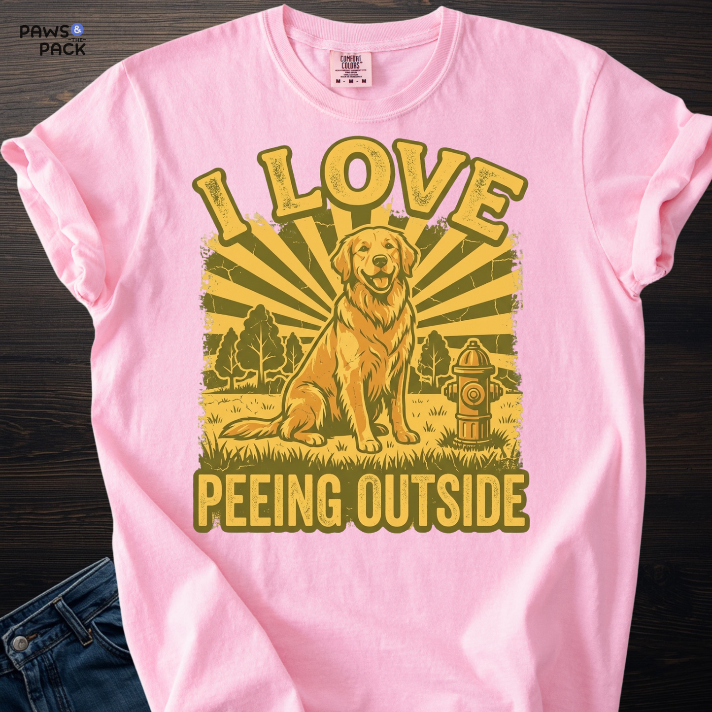 Dog Loves Peeing T-shirt