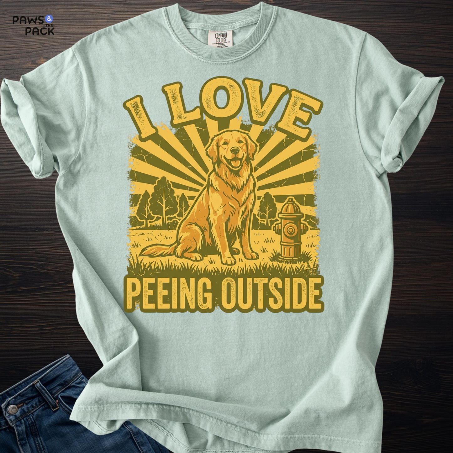 Dog Loves Peeing T-shirt