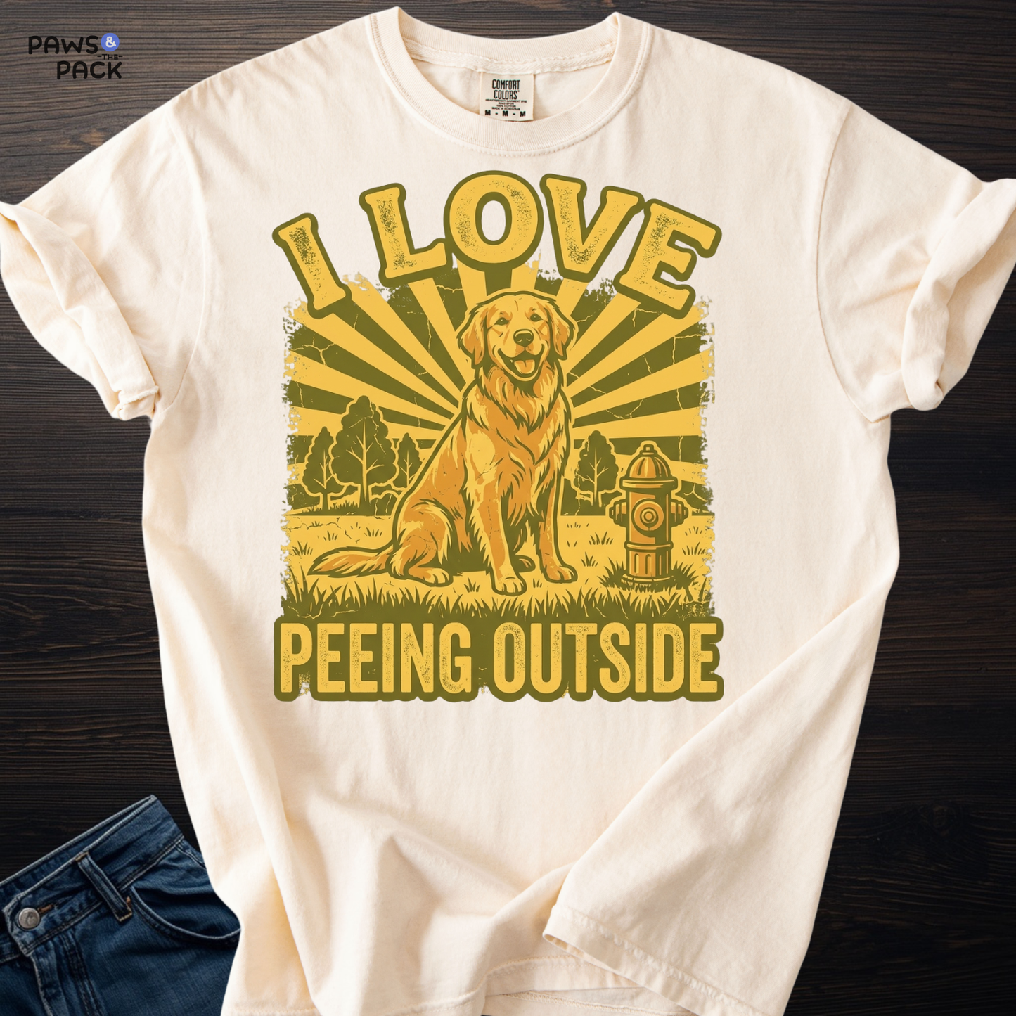 Dog Loves Peeing T-shirt