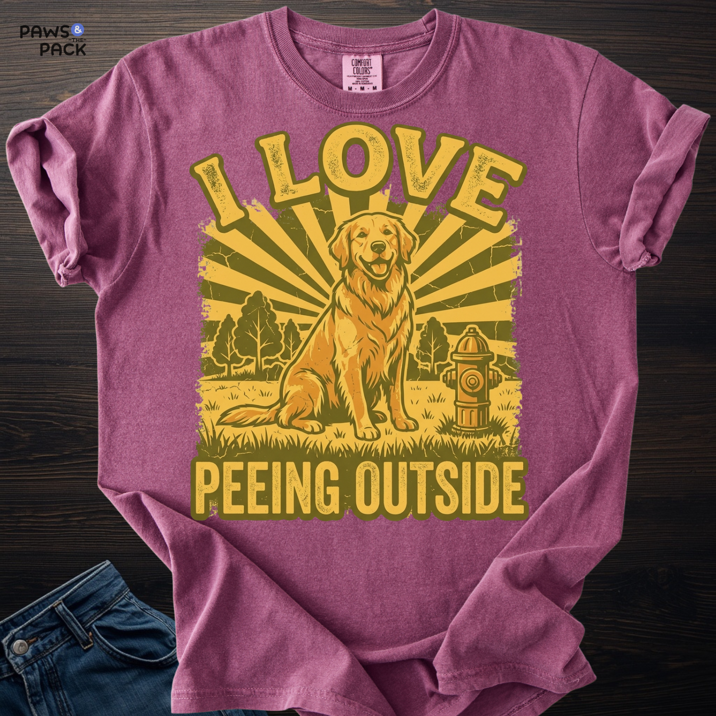 Dog Loves Peeing T-shirt