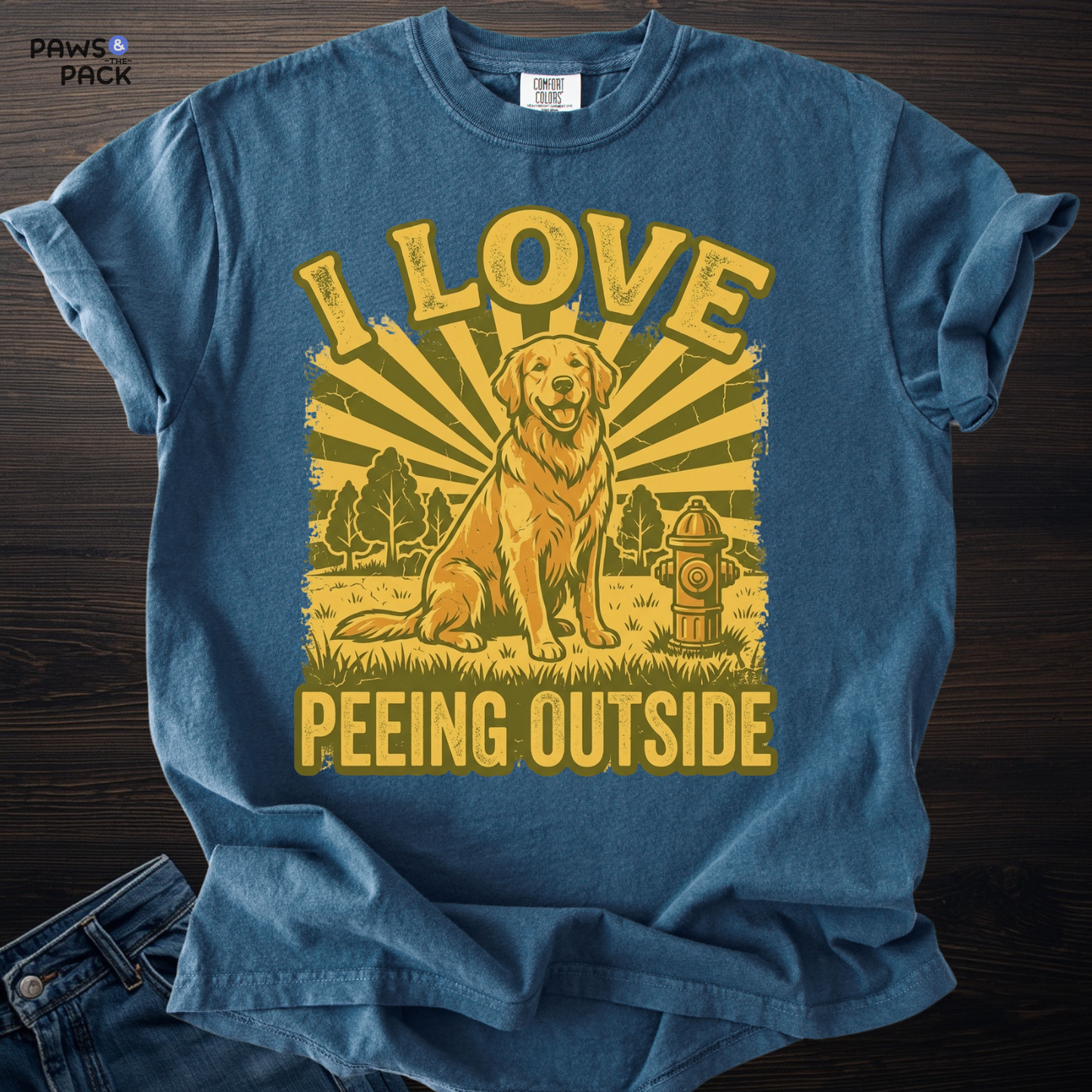 Dog Loves Peeing T-shirt