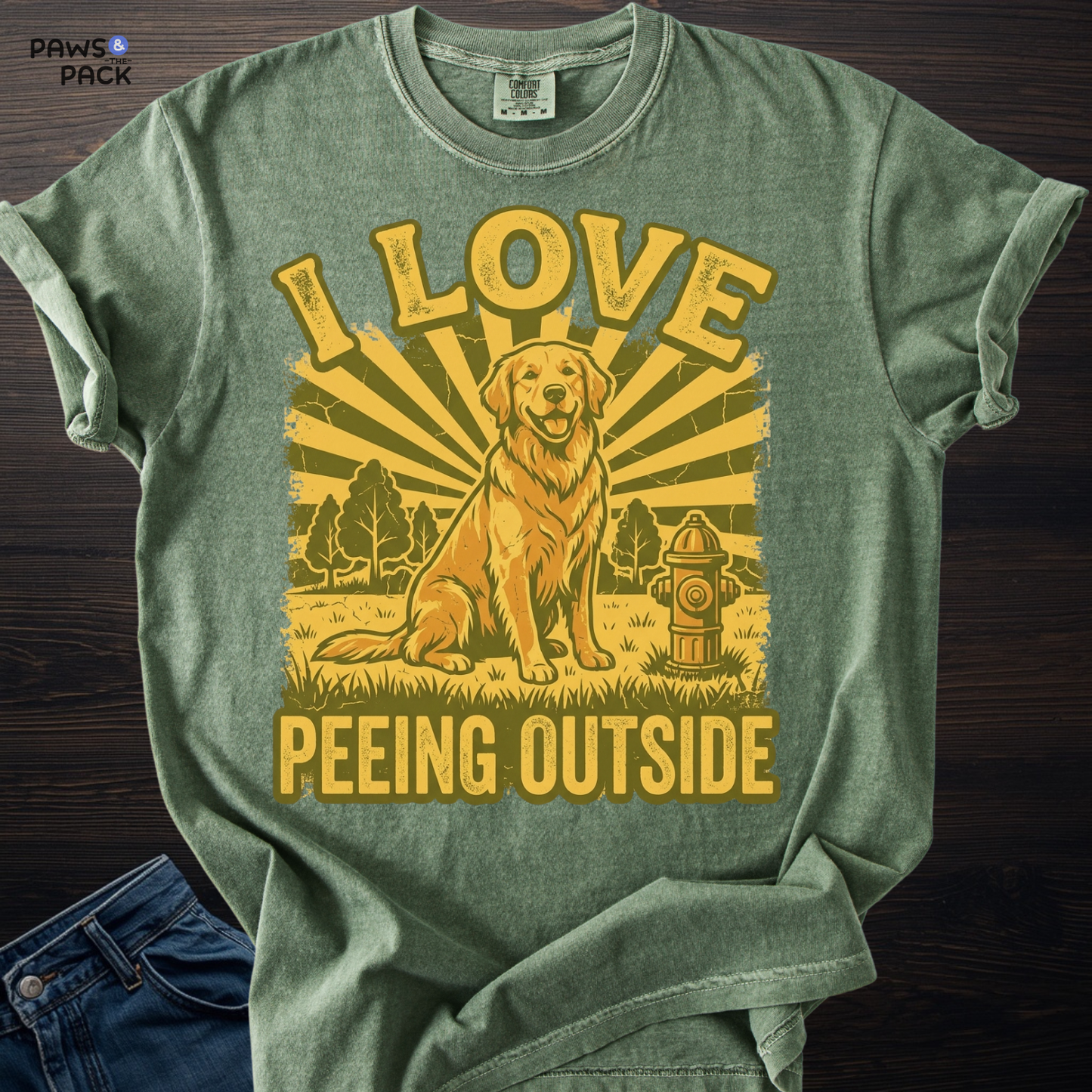 Dog Loves Peeing T-shirt