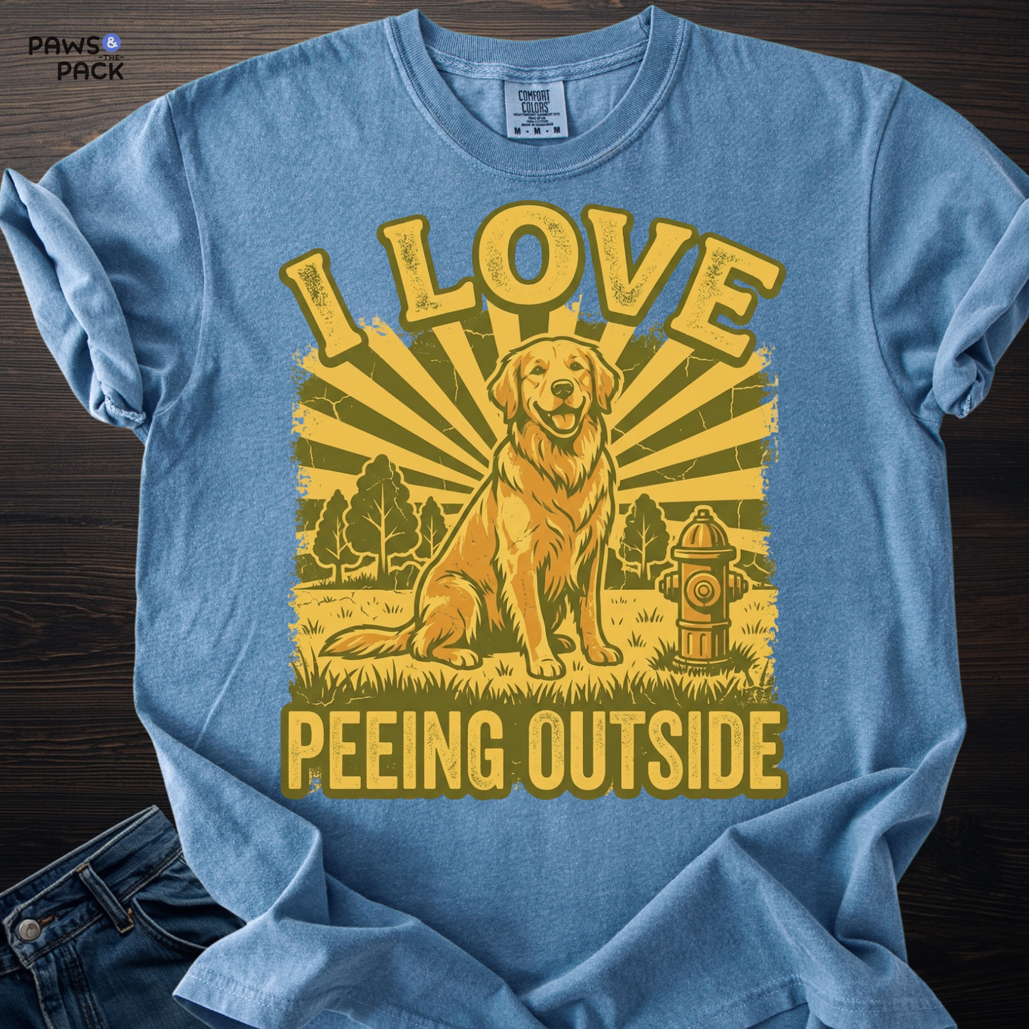 Dog Loves Peeing T-shirt