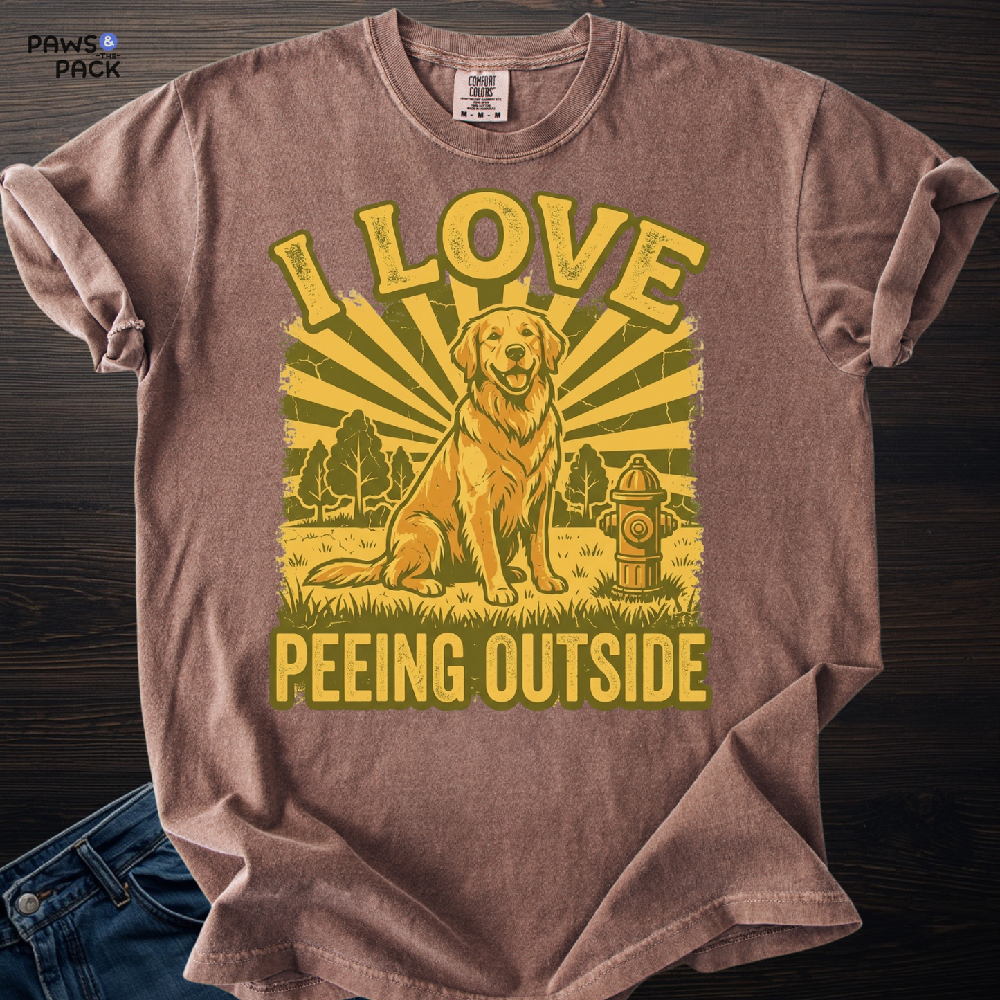 Dog Loves Peeing T-shirt