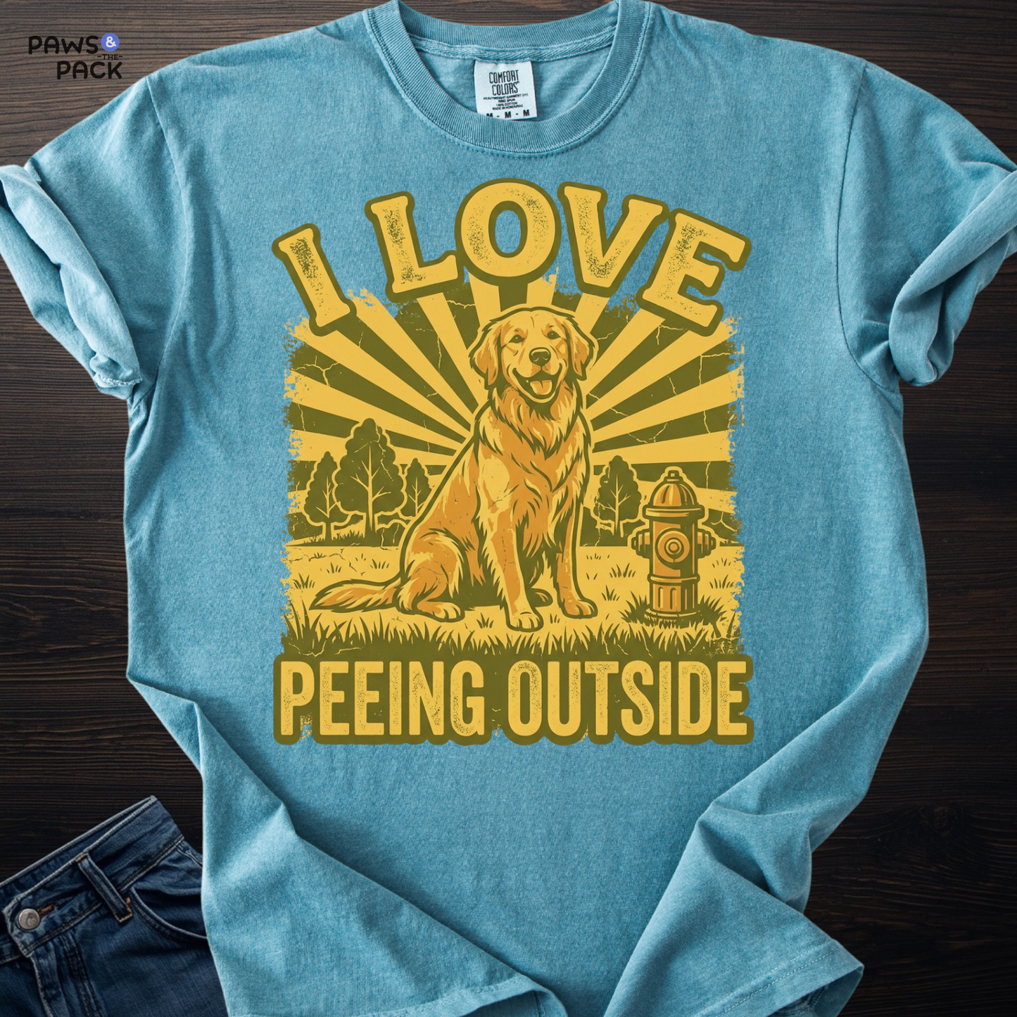 Dog Loves Peeing T-shirt