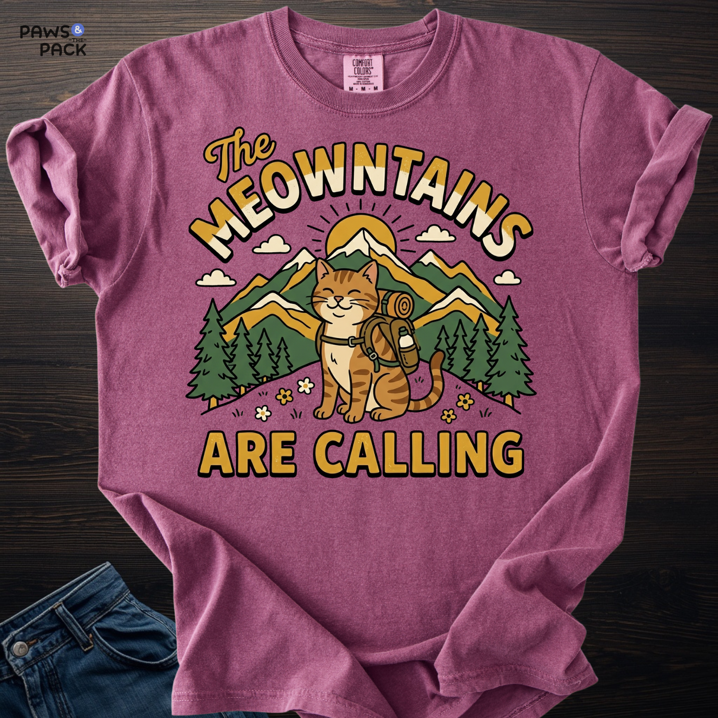 Cat Outdoor T-shirt