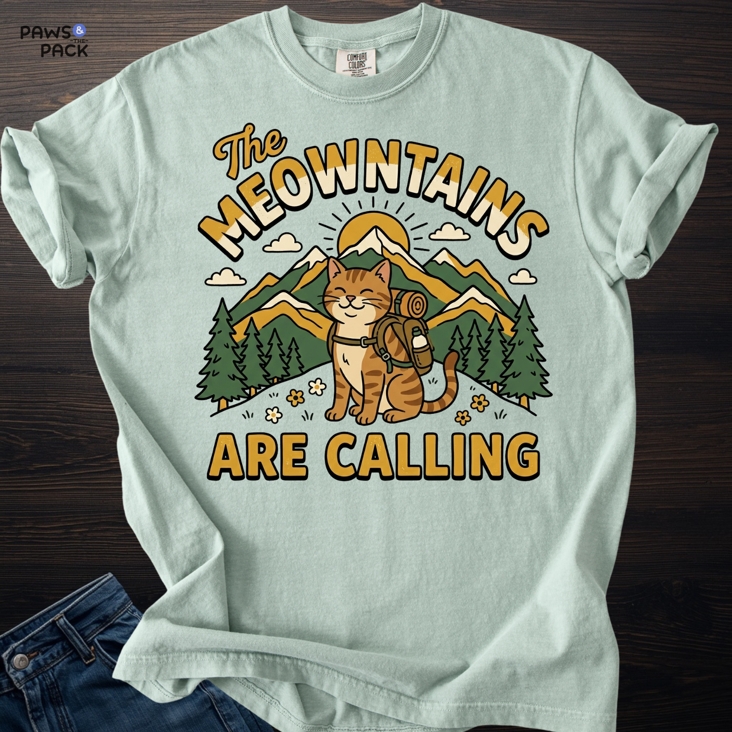 Cat Outdoor T-shirt