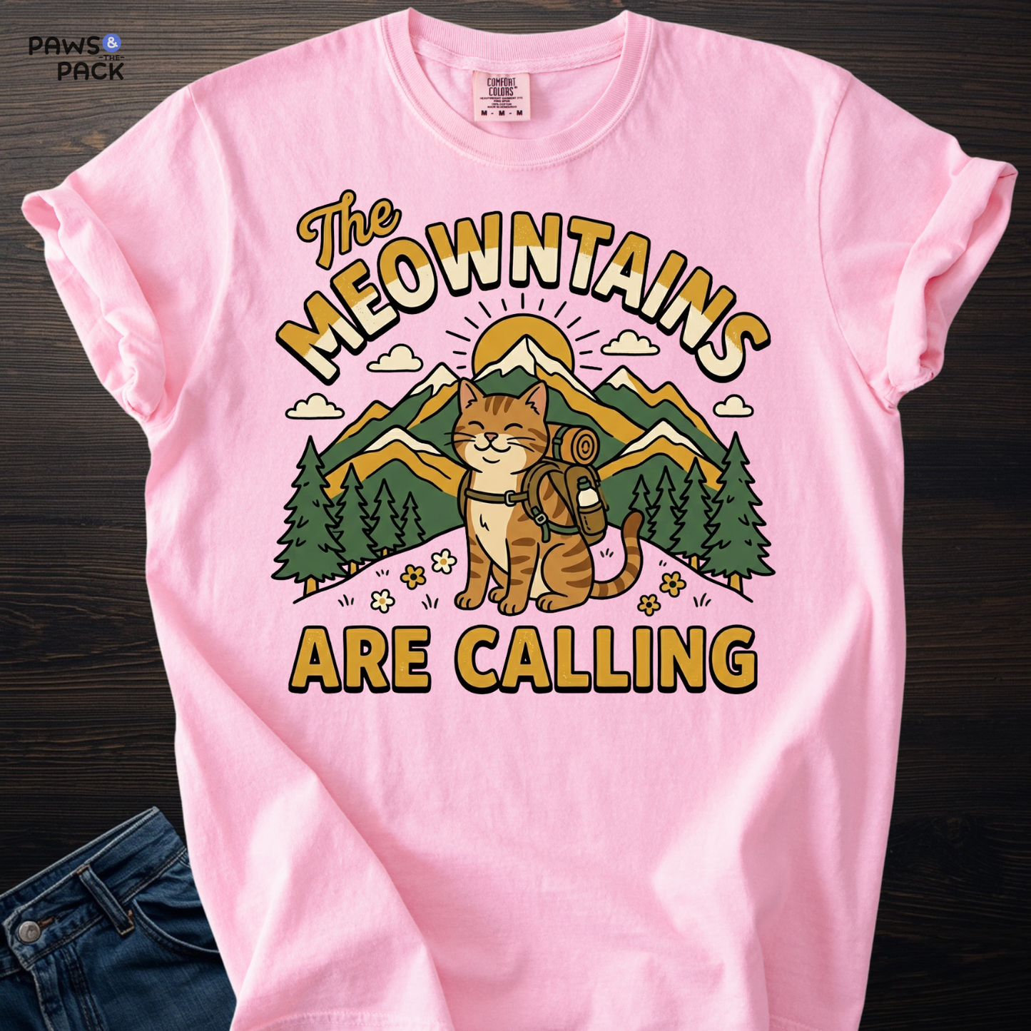 Cat Outdoor T-shirt