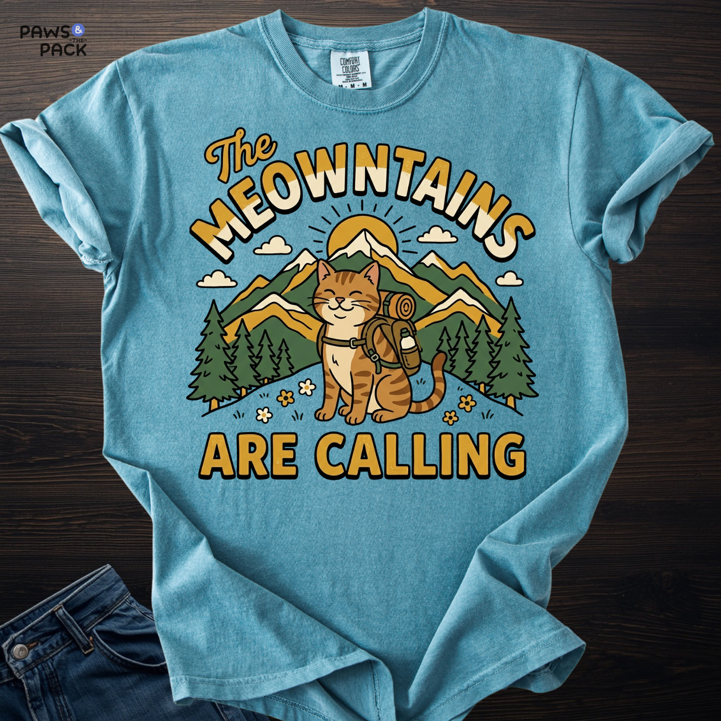 Cat Outdoor T-shirt