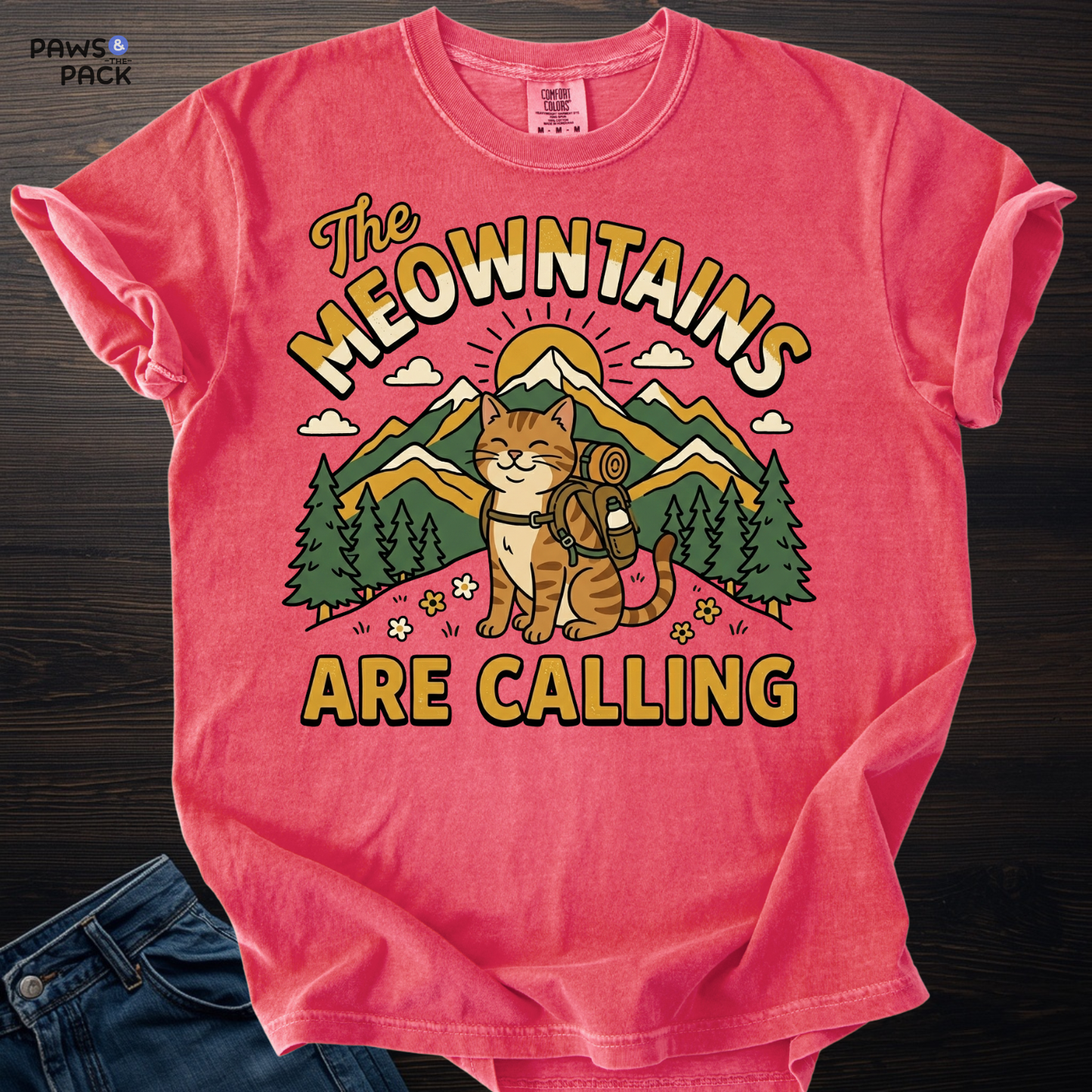 Cat Outdoor T-shirt