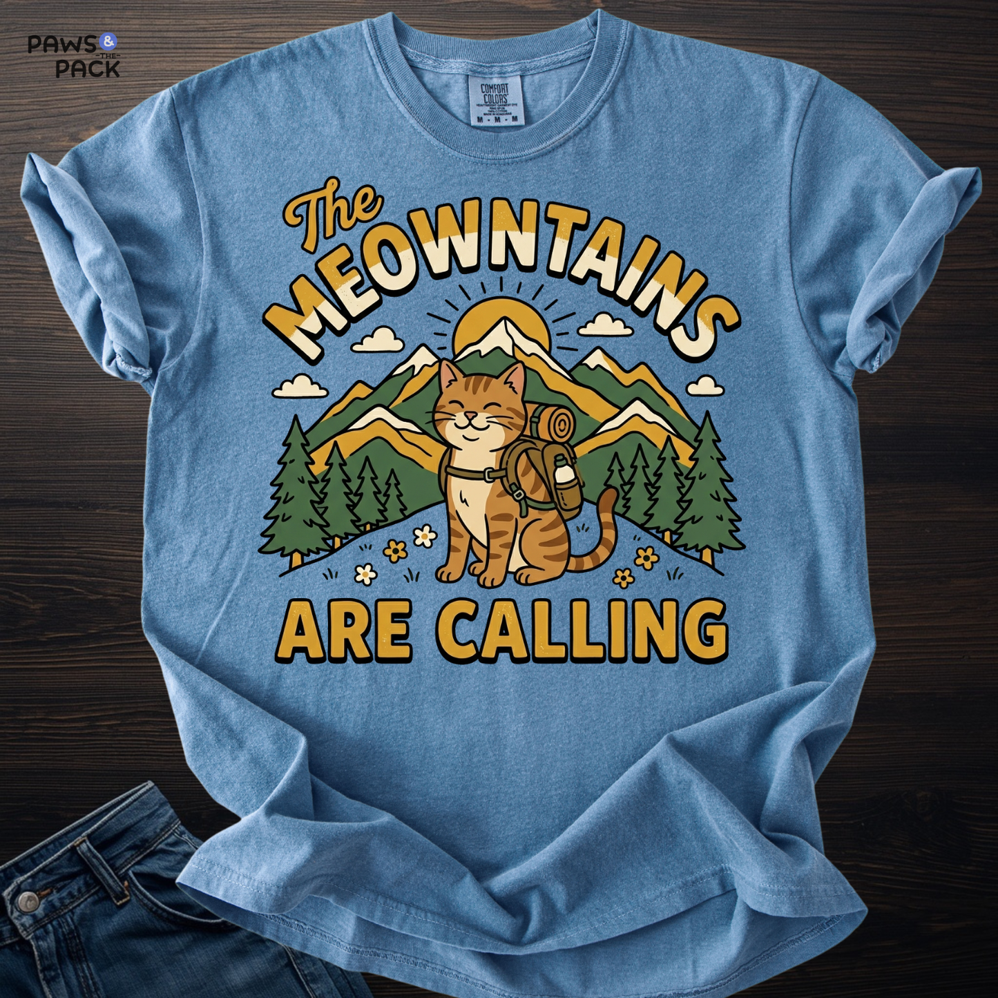 Cat Outdoor T-shirt