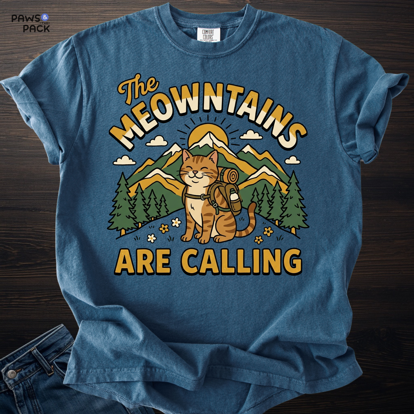 Cat Outdoor T-shirt
