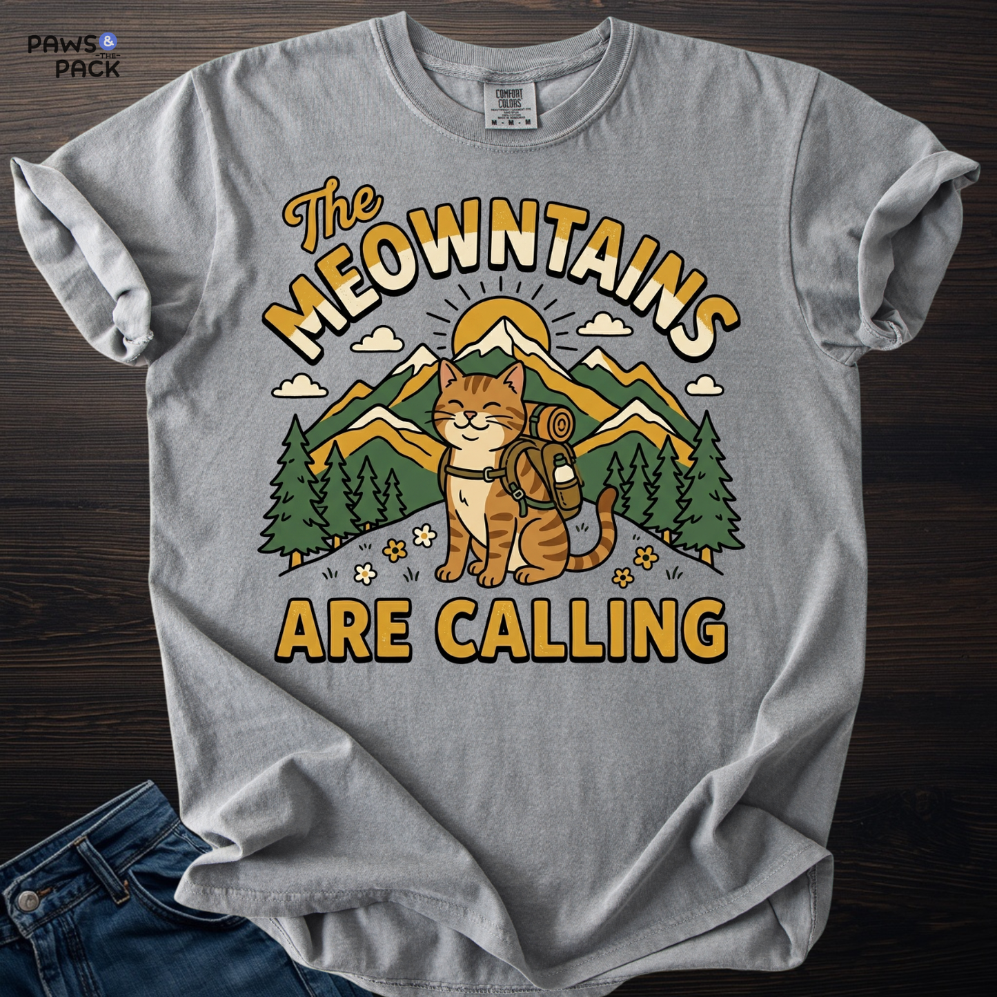 Cat Outdoor T-shirt