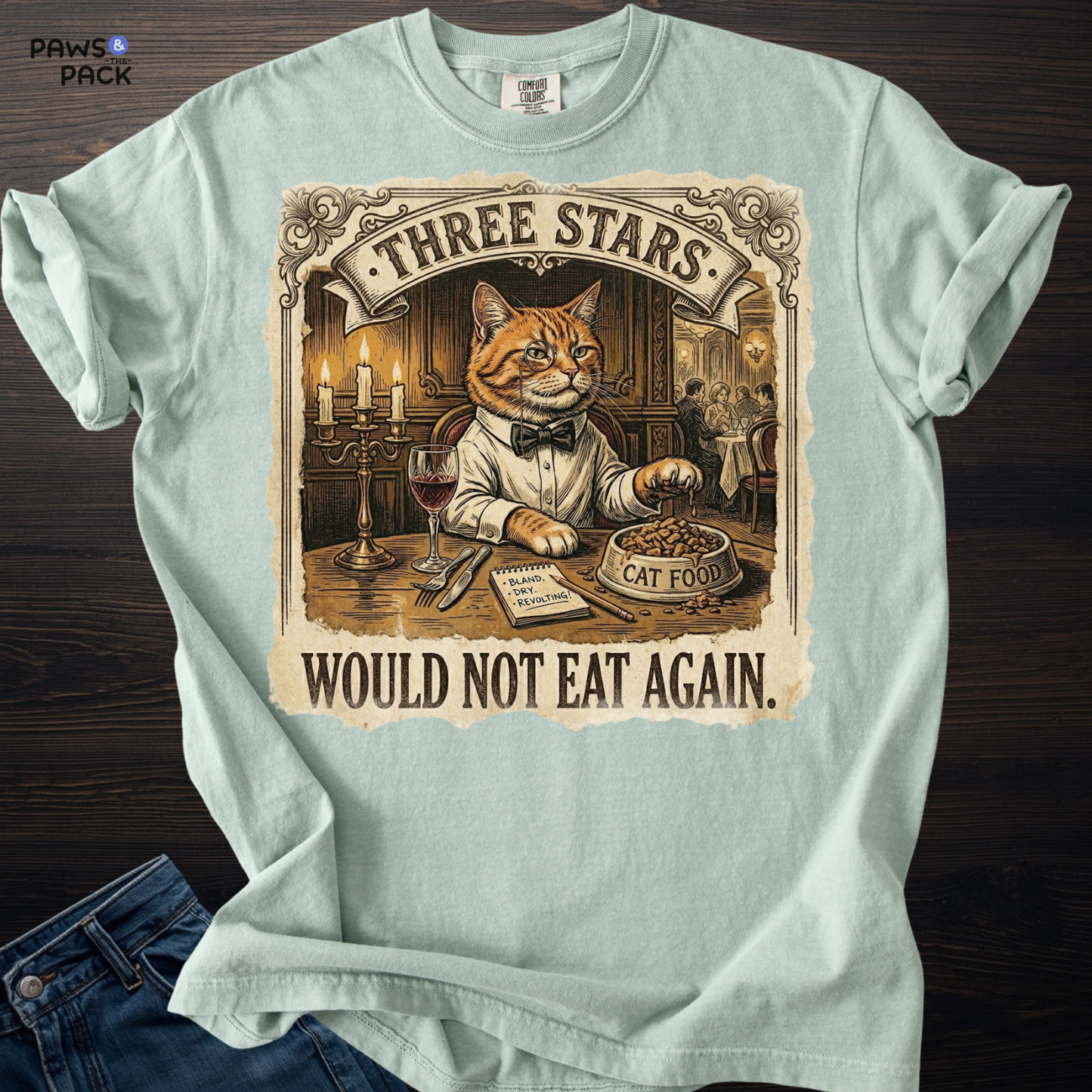 Cat Food Review T-shirt