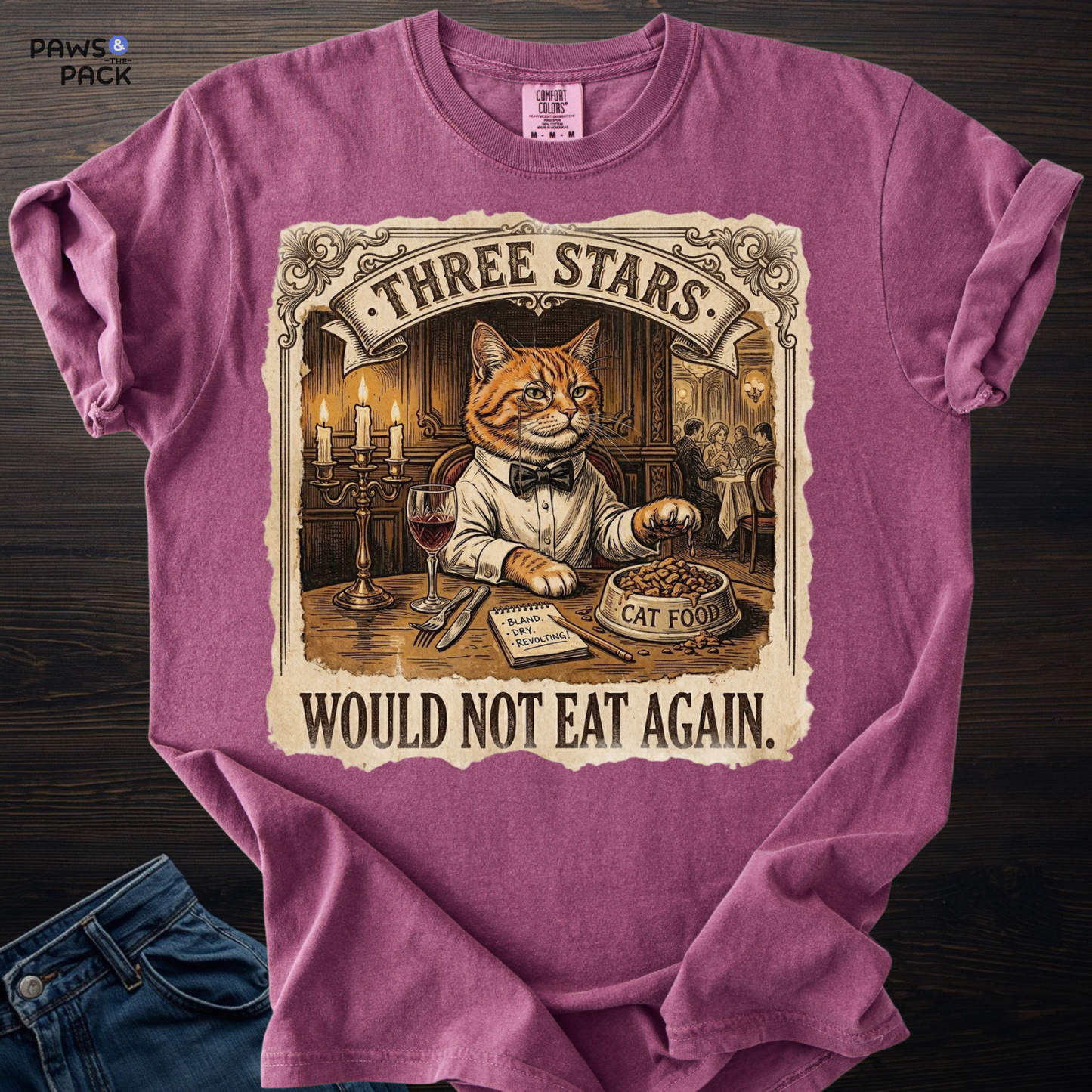 Cat Food Review T-shirt