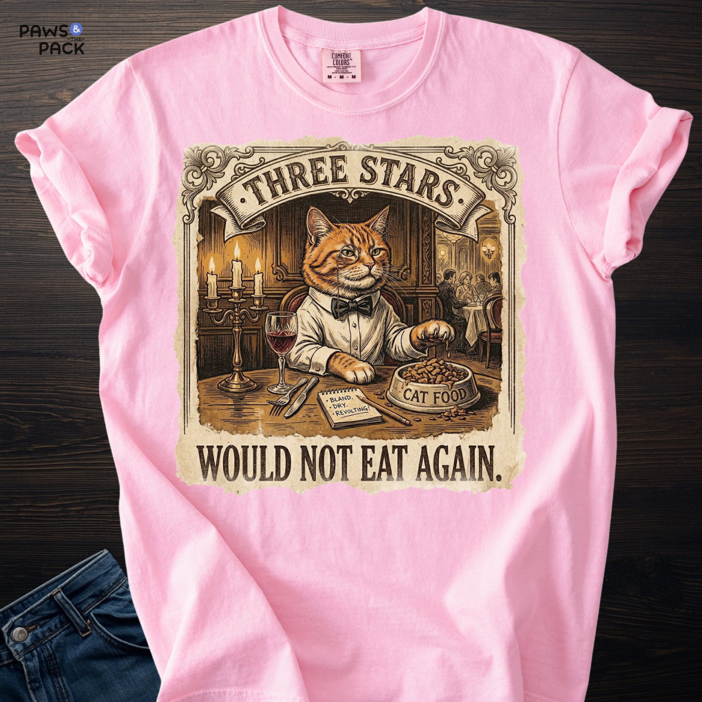 Cat Food Review T-shirt