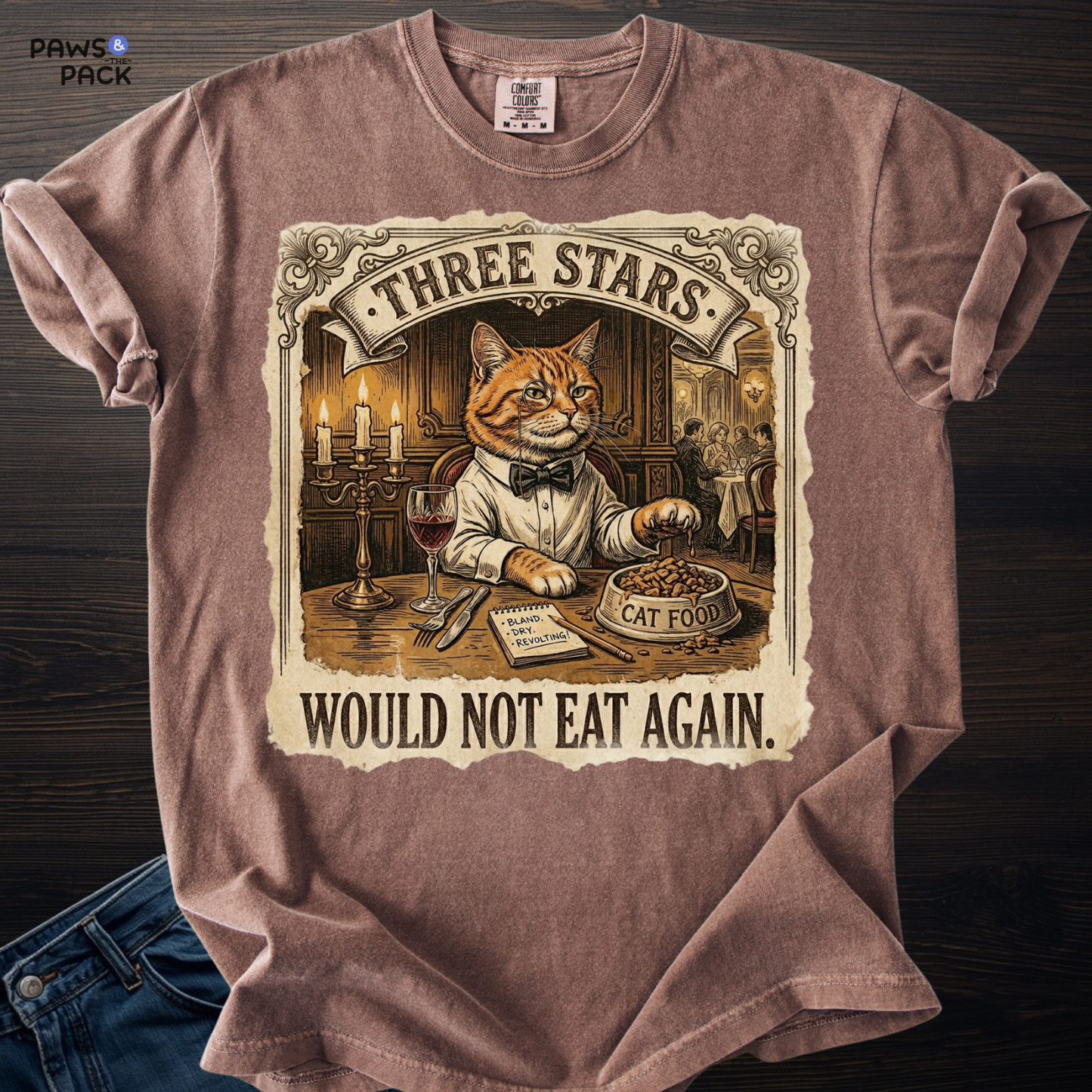 Cat Food Review T-shirt