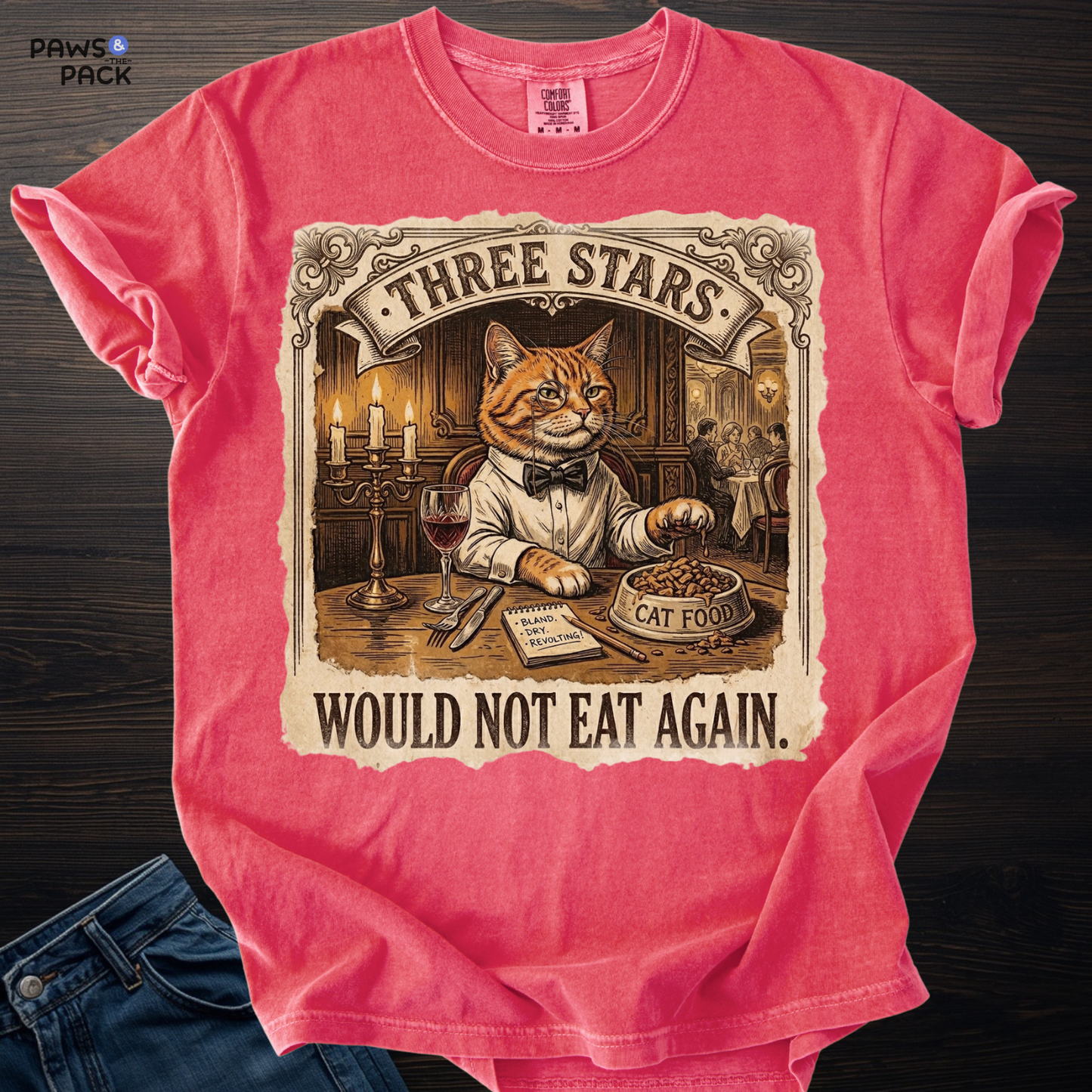 Cat Food Review T-shirt