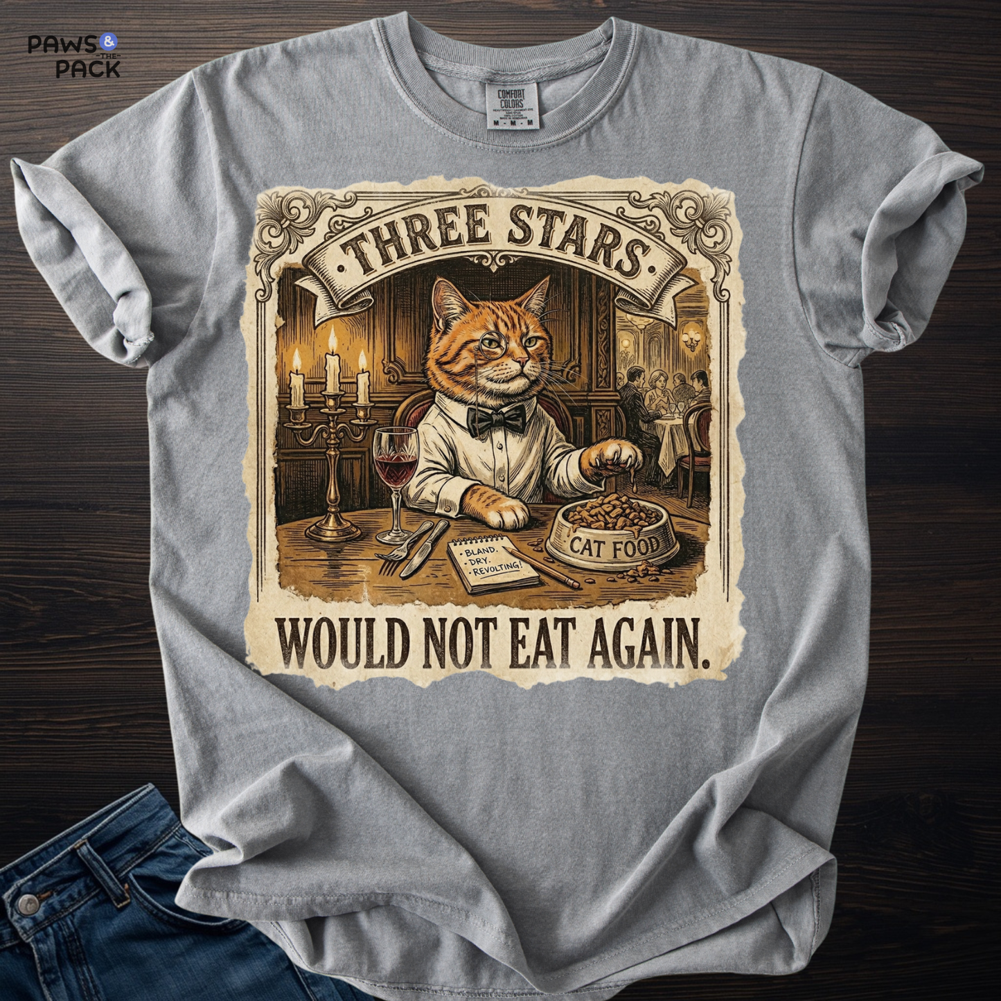 Cat Food Review T-shirt