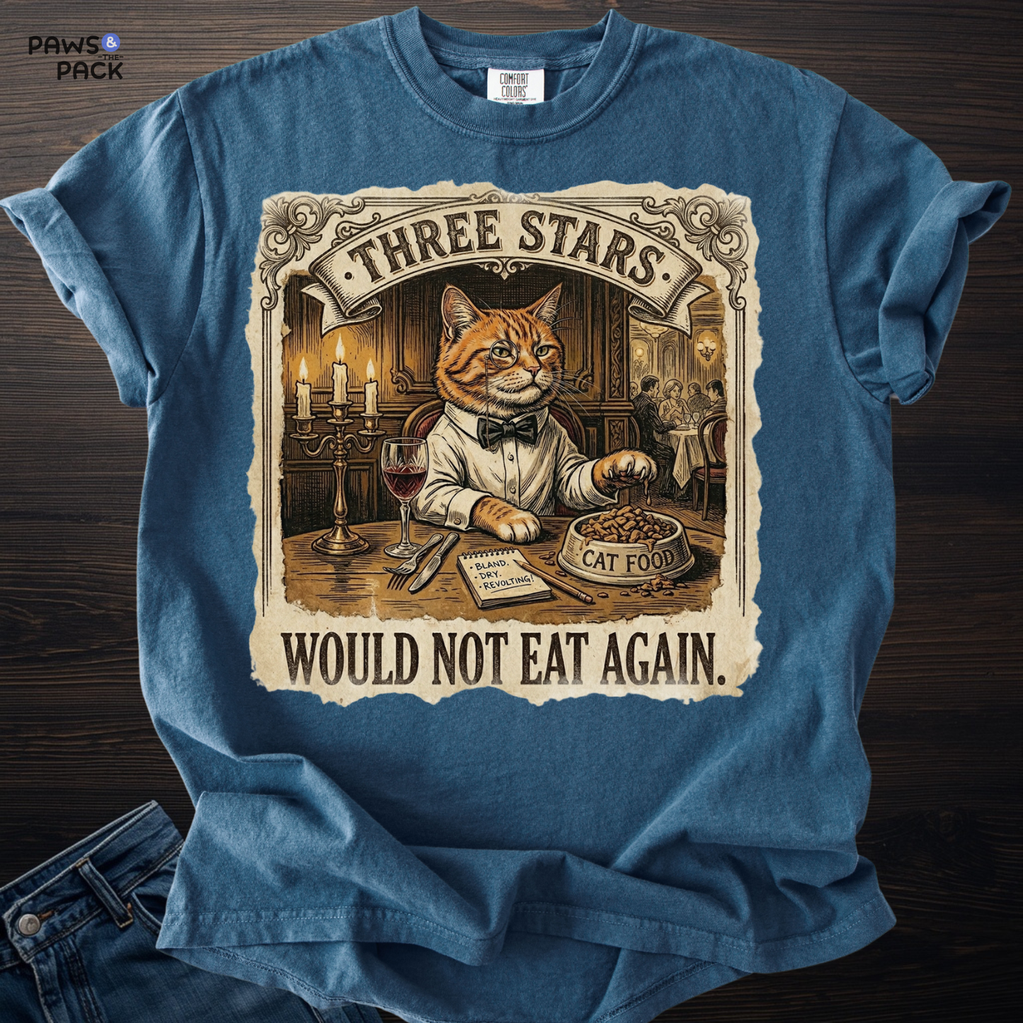Cat Food Review T-shirt